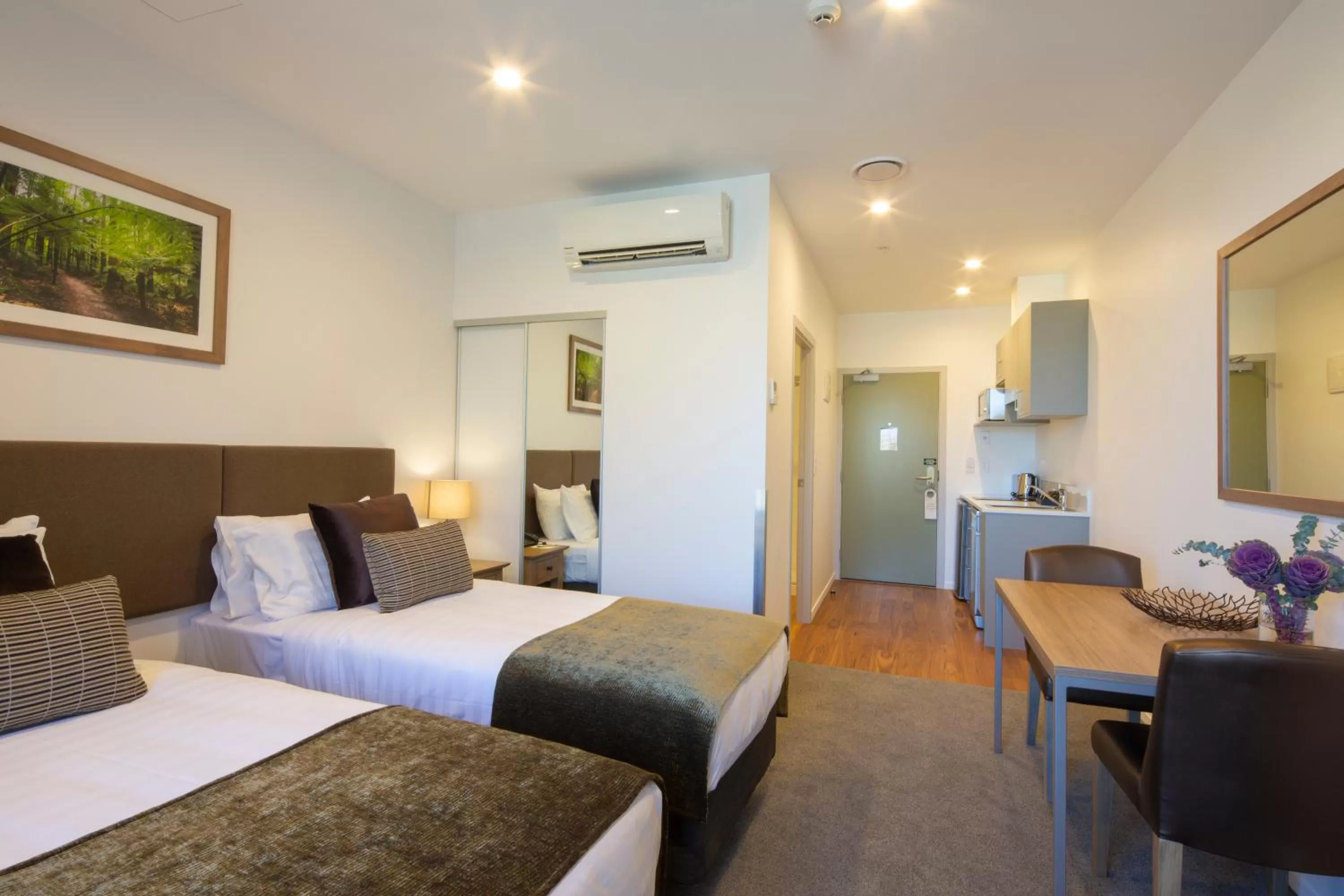 Bed in Wyndham Garden Remarkables Park Queenstown