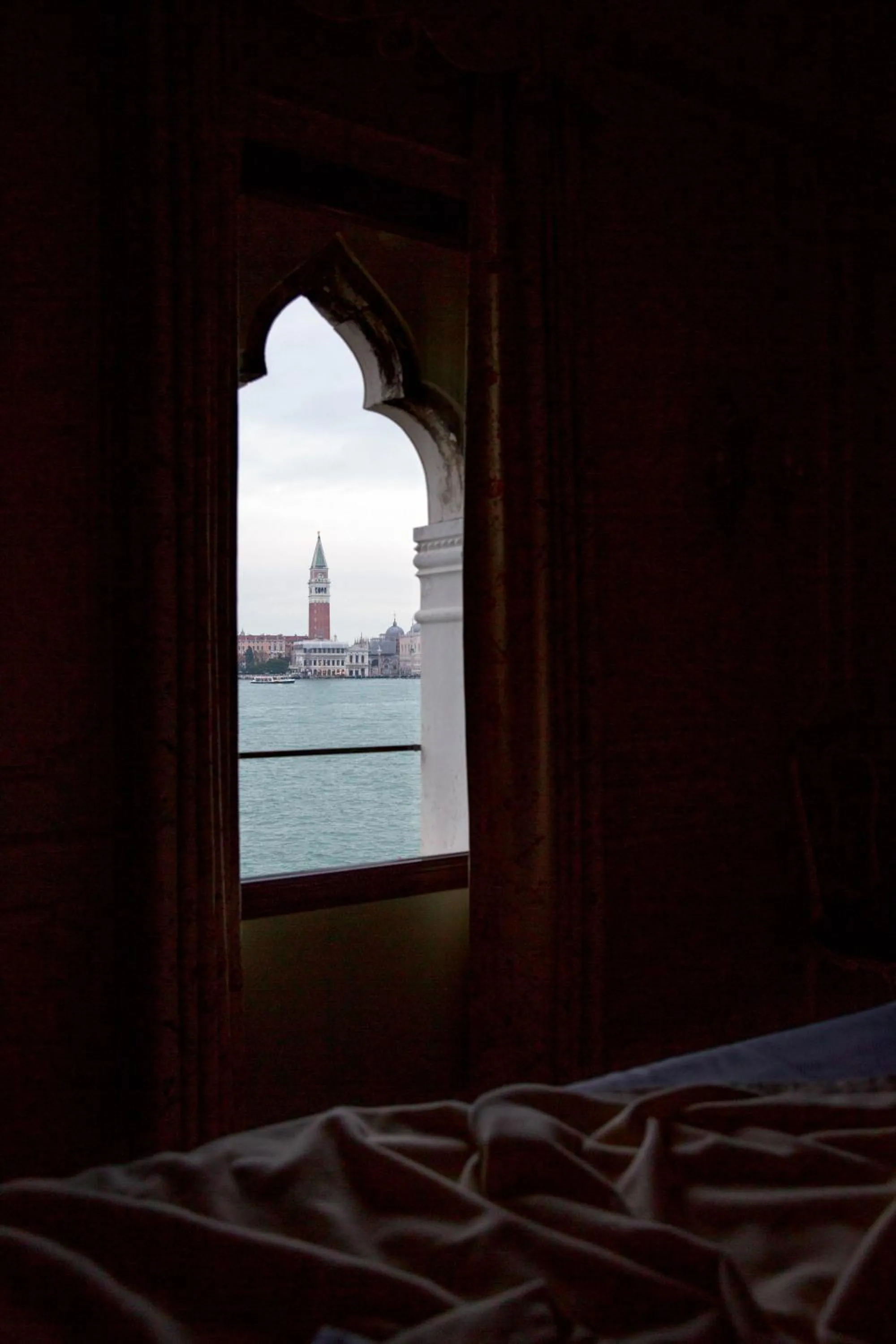 View (from property/room), Bed in Hotel Cipriani, A Belmond Hotel, Venice