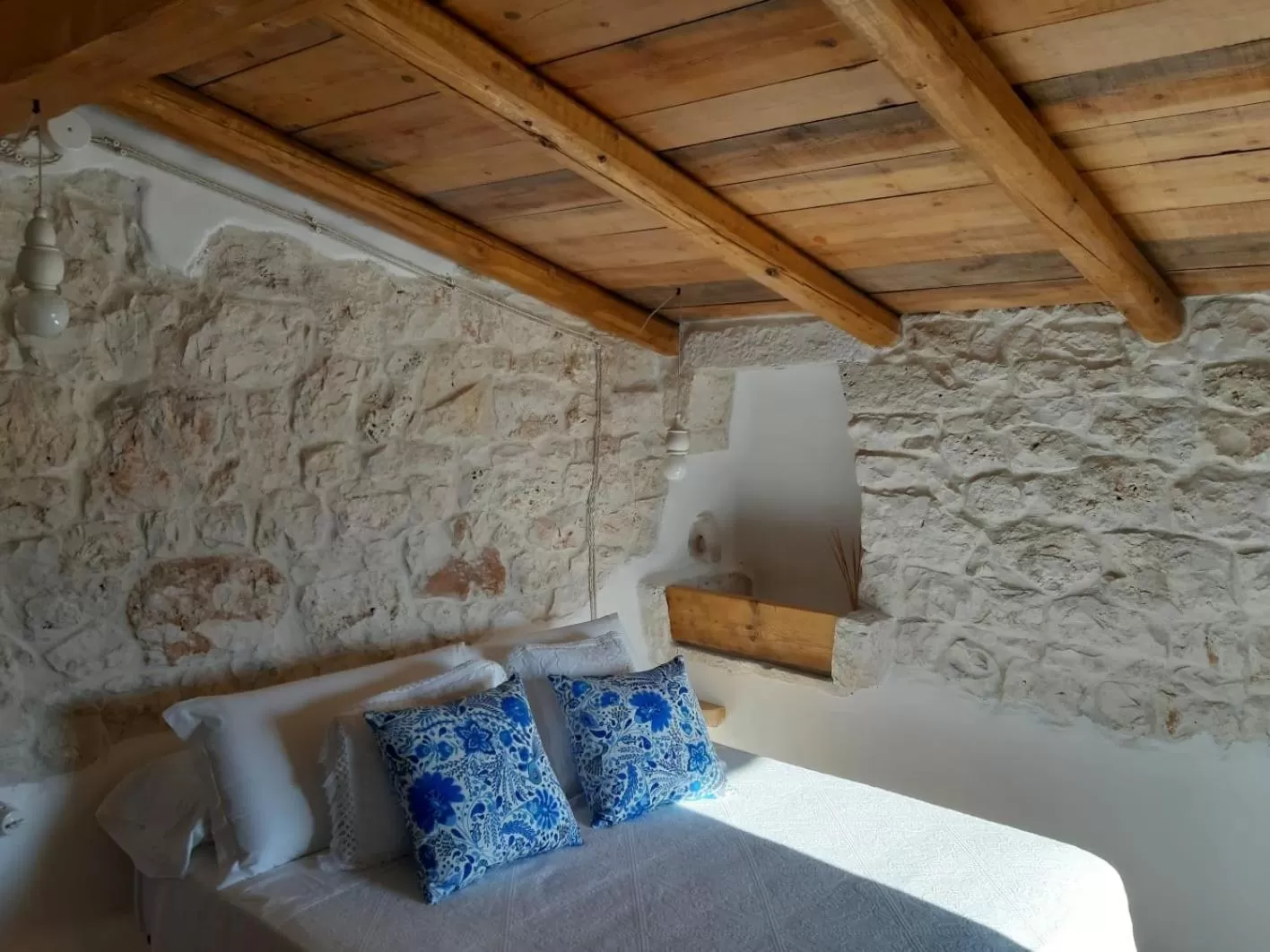 Bed in Trulli Terra Magica