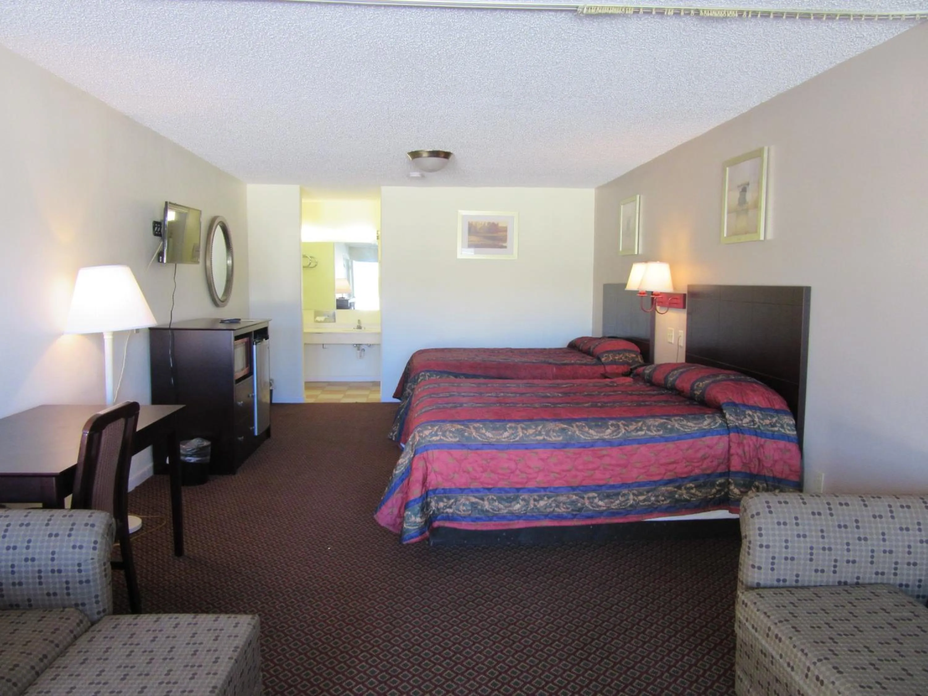 Bed in Royal Inn Abilene