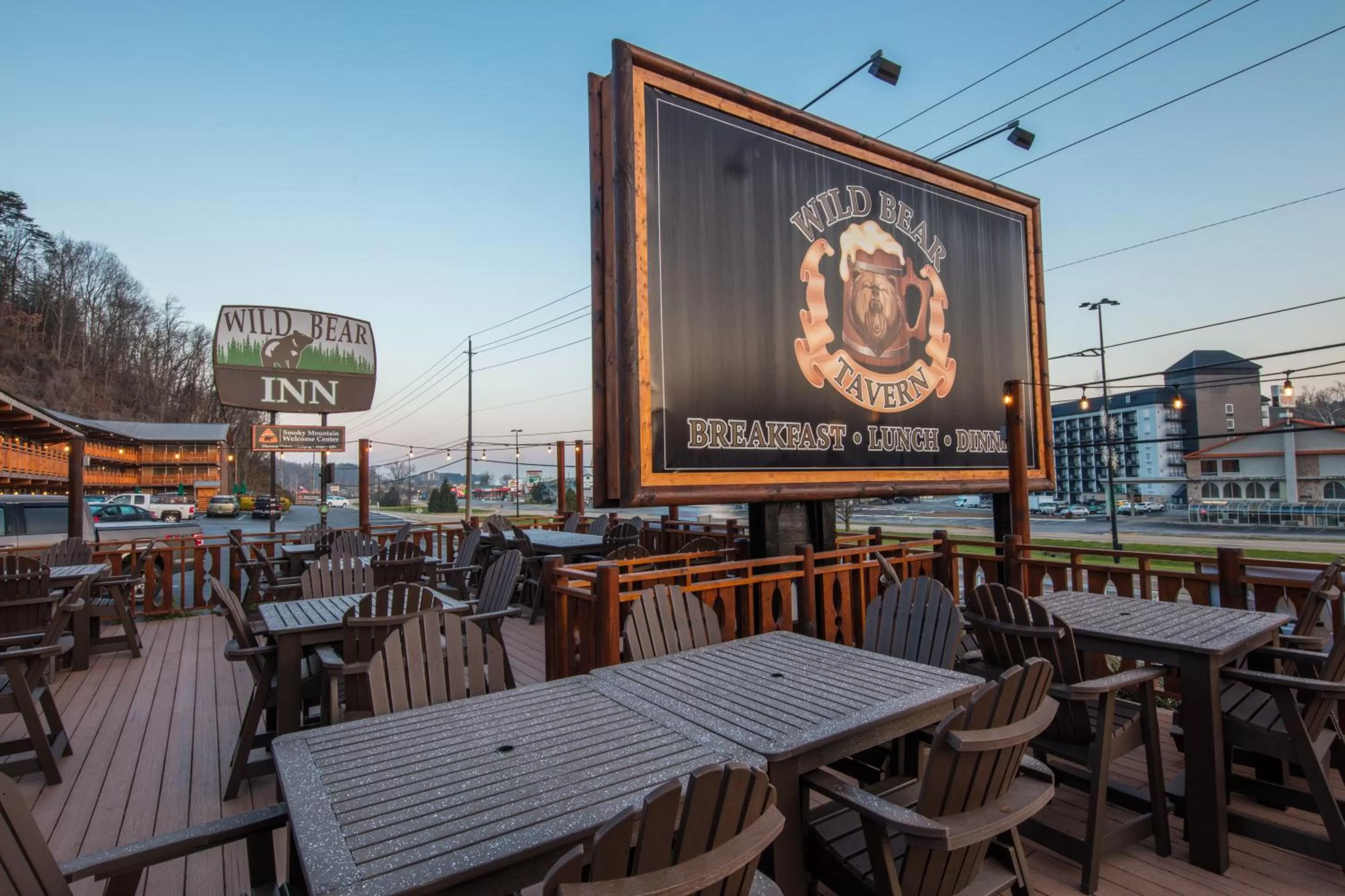 Restaurant/places to eat in Wild Bear Inn