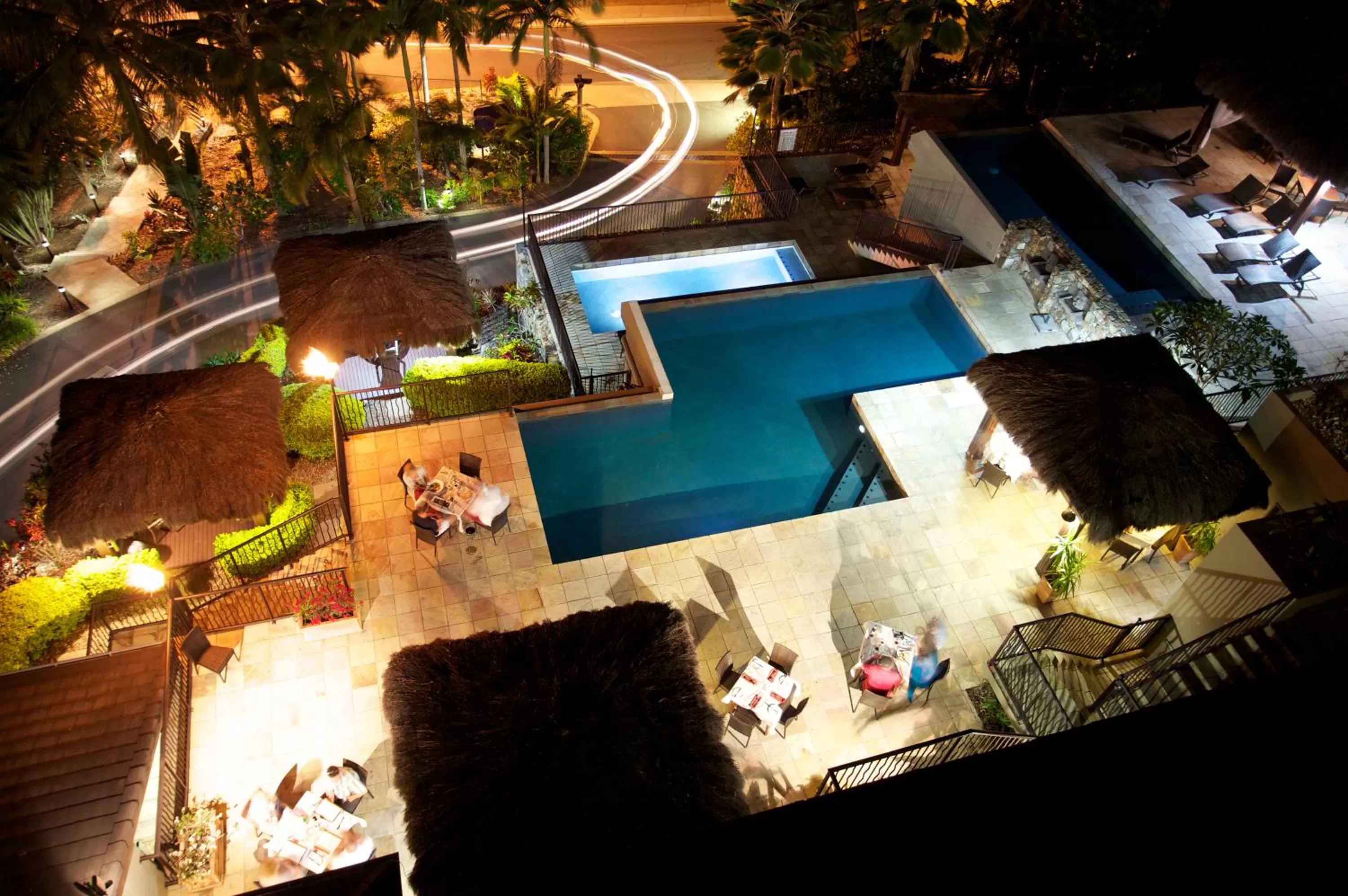Pool view in at Water's Edge Resort