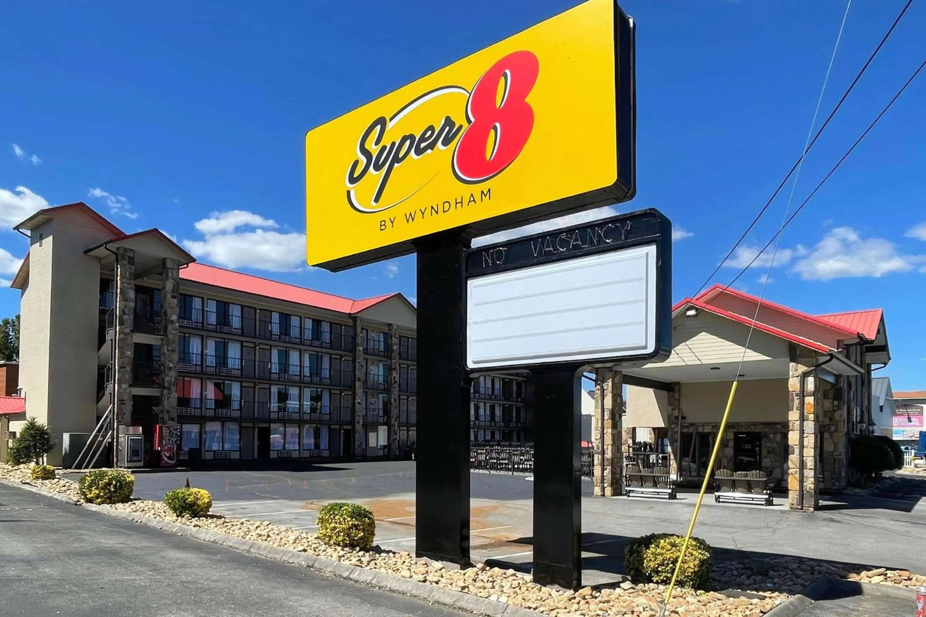 Property building in Super 8 by Wyndham Pigeon Forge Downtown