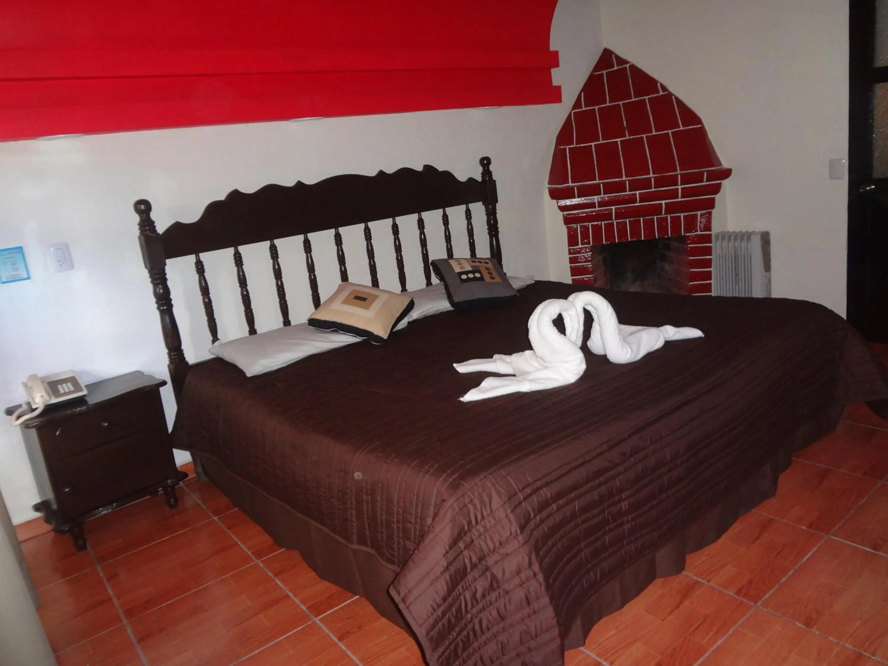 Bed in Hotel D’Monica