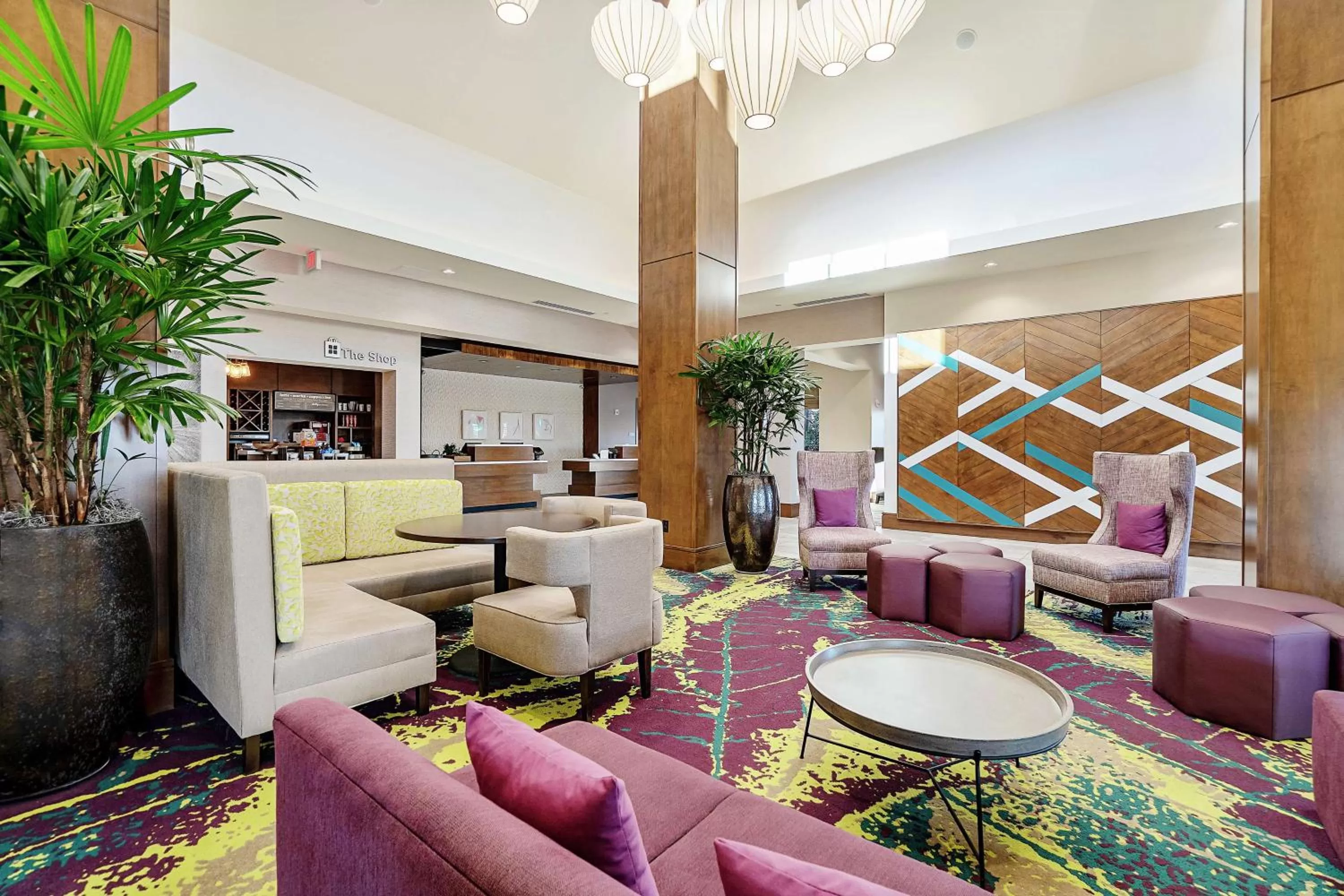 Lobby or reception in Hilton Garden Inn Edmond/Oklahoma City North