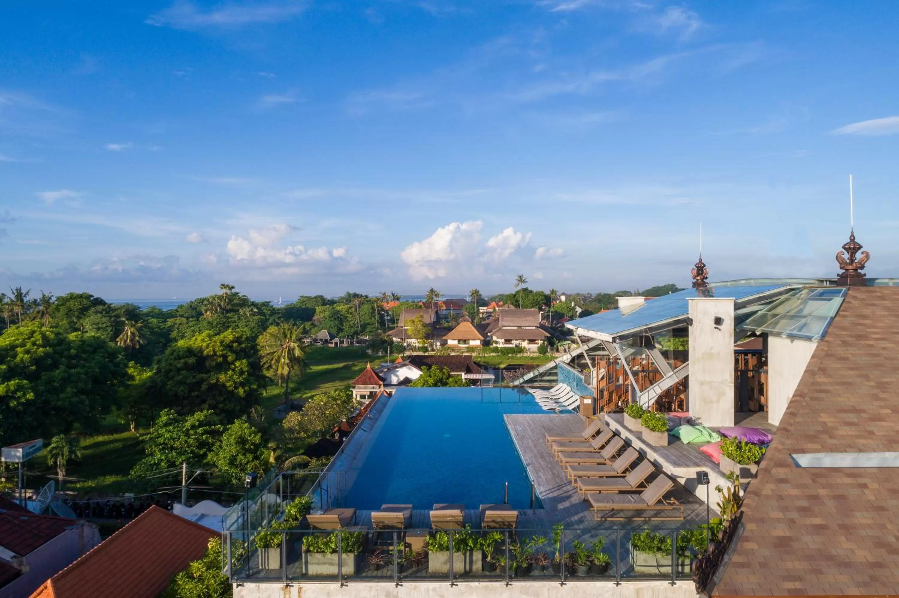 Bird's eye view in ARTOTEL Sanur Bali