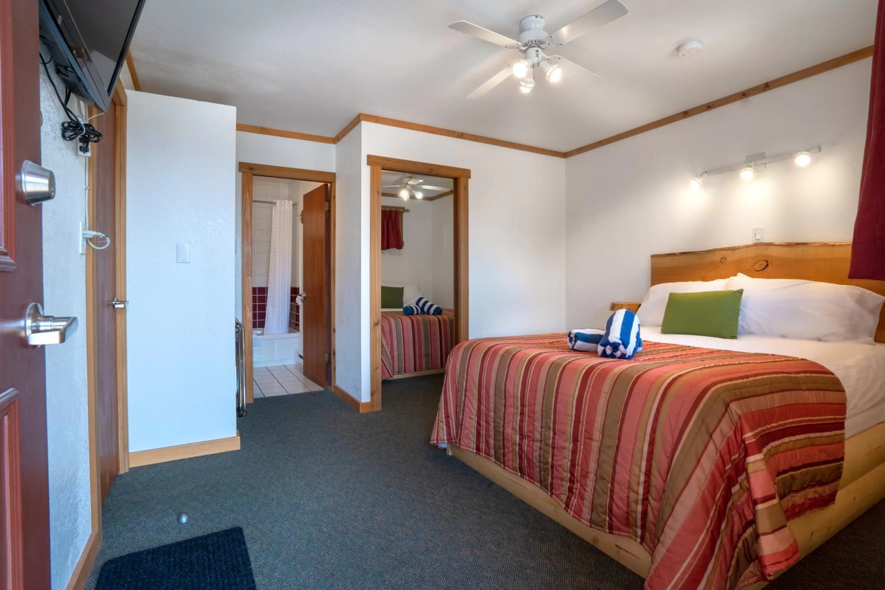 Bed in Gateway Motel