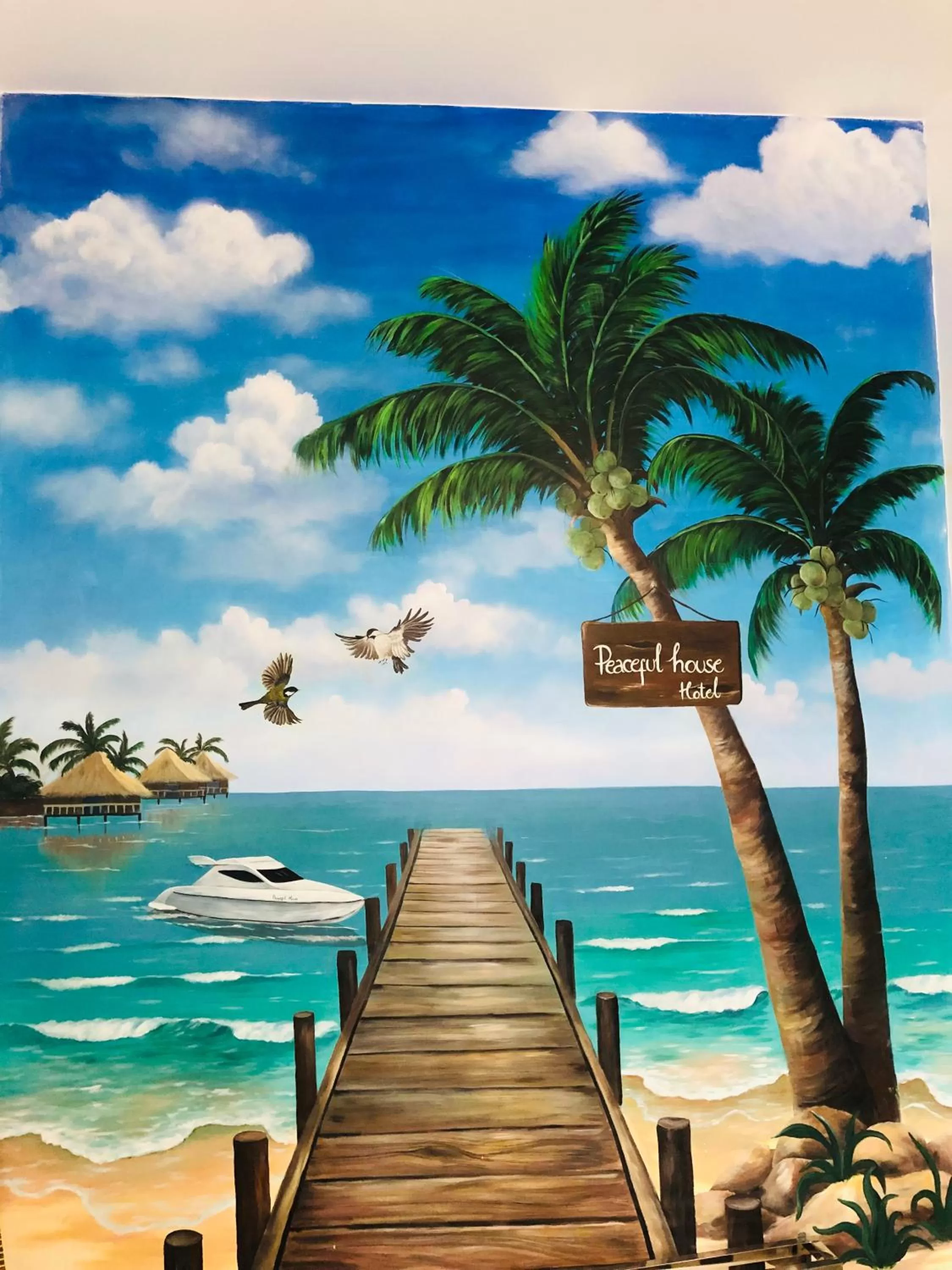 Beach in Peaceful House Hostel