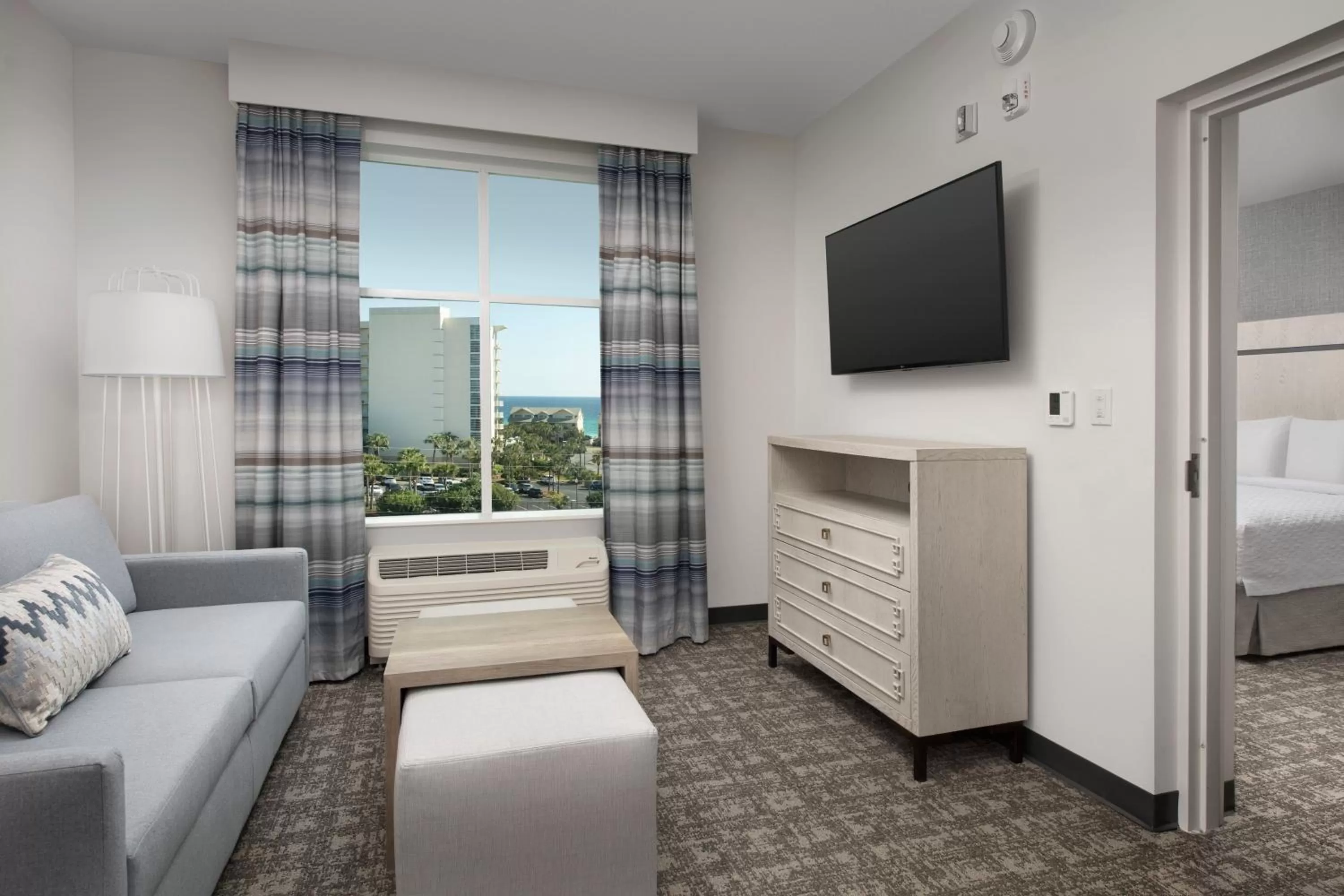 TV and multimedia, Bed in Homewood Suites By Hilton Destin