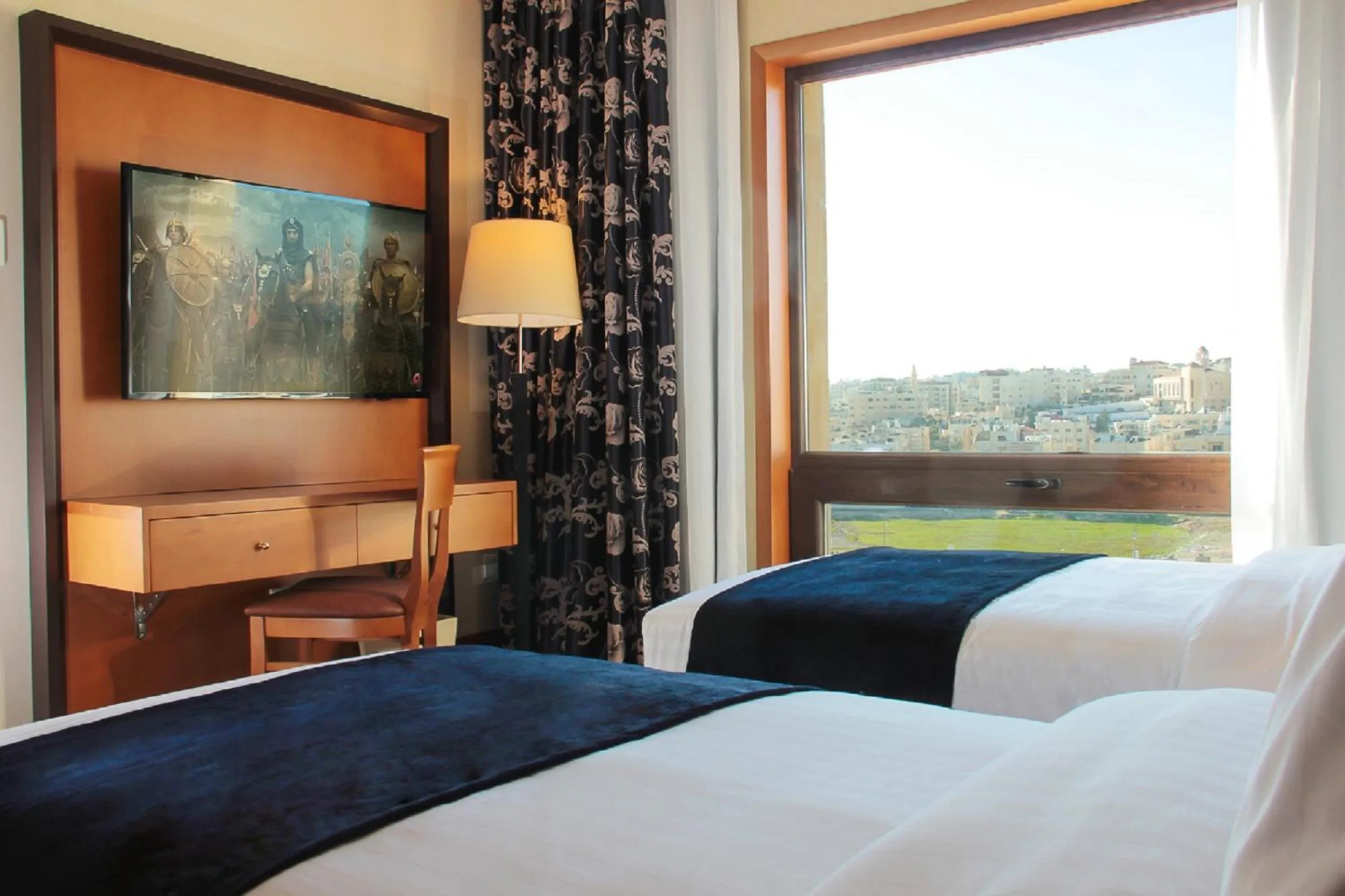 Bedroom, Bed in Thousand Nights Hotel Amman - فندق ثاوزند نايتس عمان