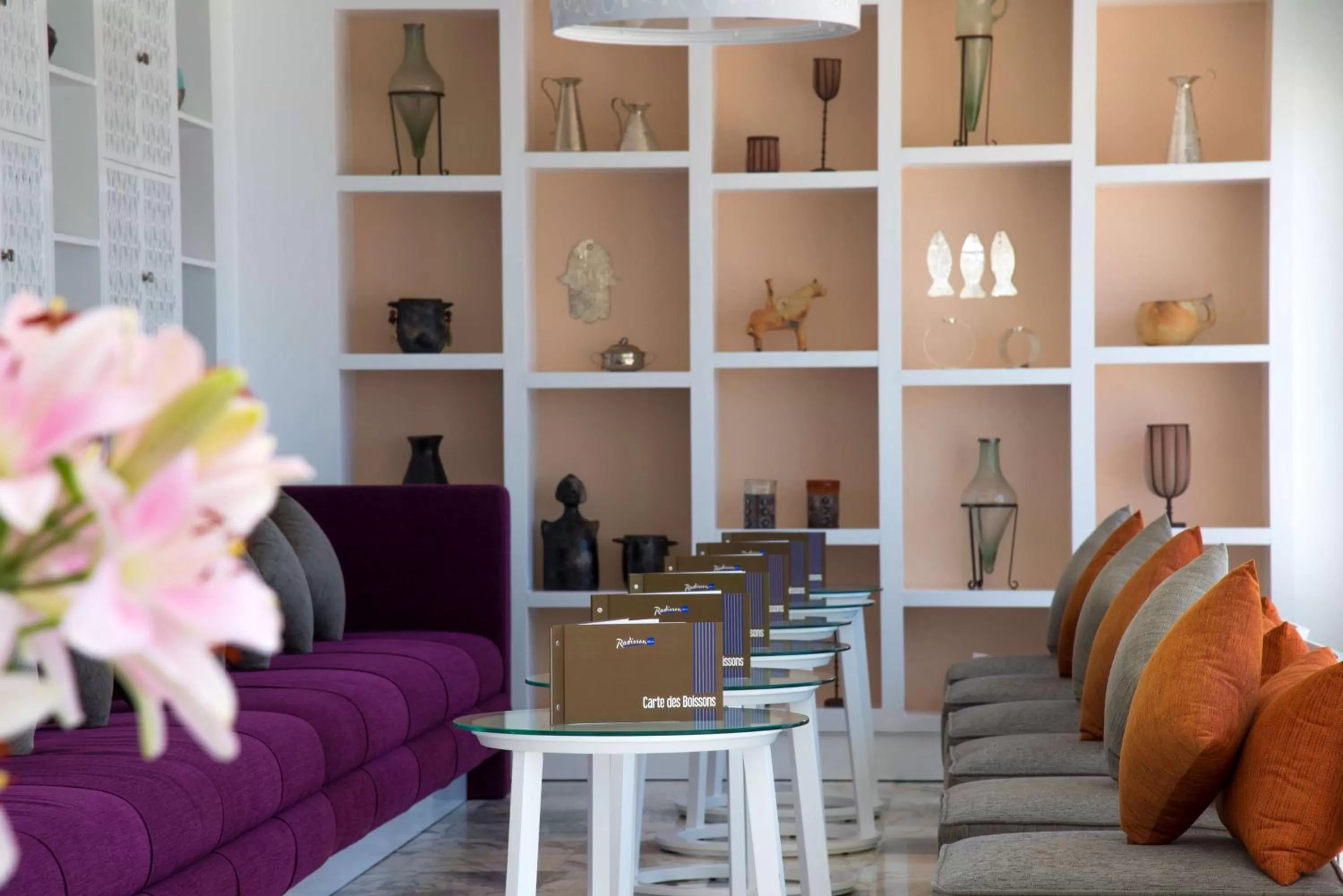 Lobby or reception in Radisson Blu Resort & Thalasso Hammamet