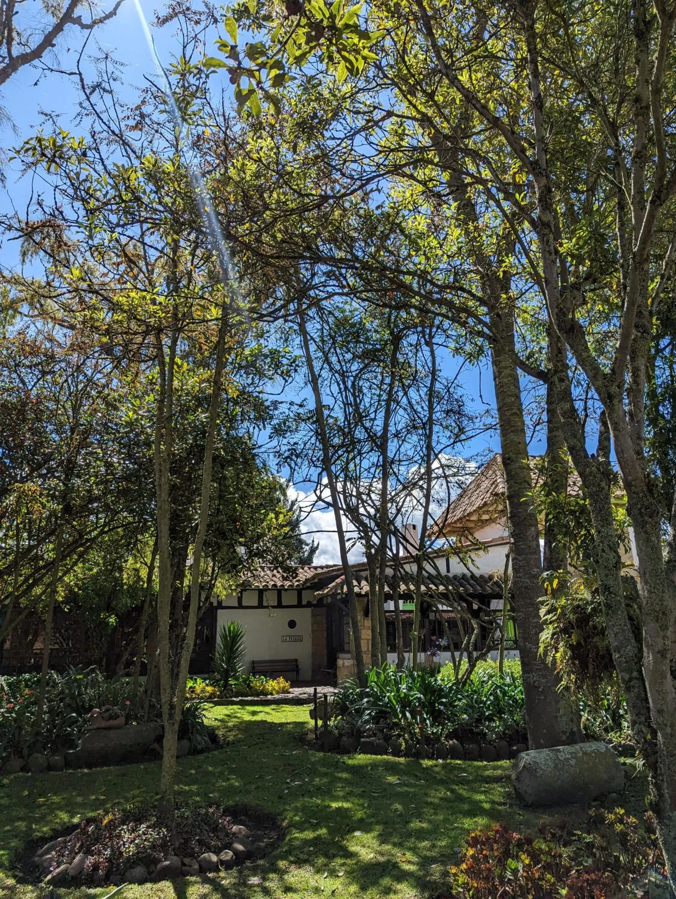 Garden, Property Building in Posada Cafe La Huerta