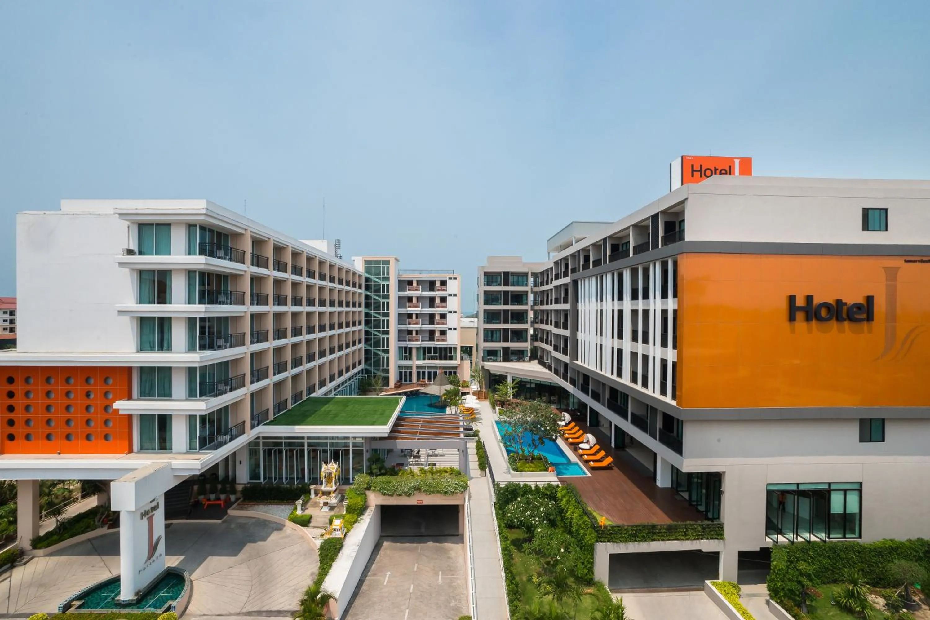 Property building in Hotel J Pattaya