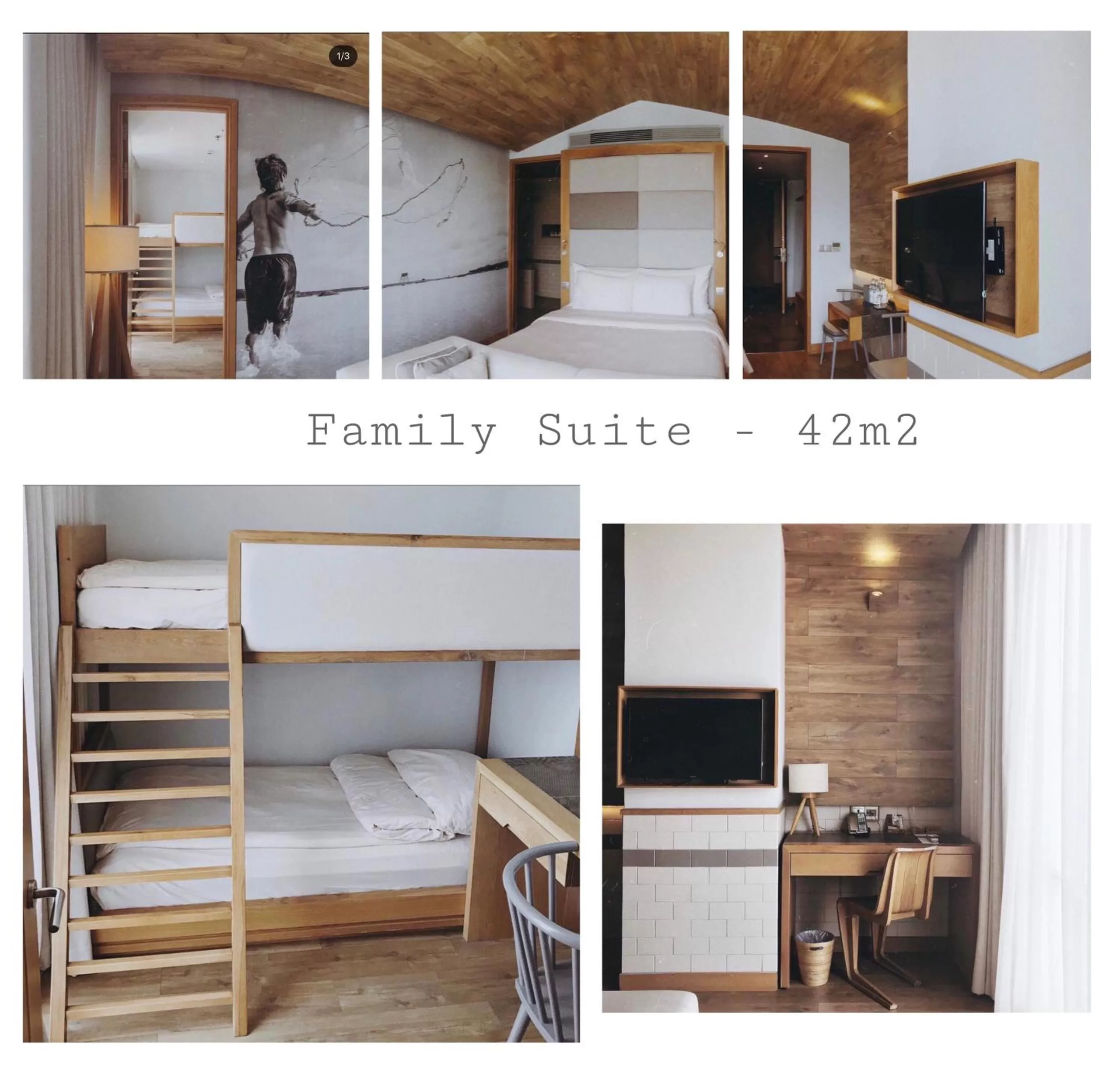 Seating area, Bed in Fusion Suites Saigon