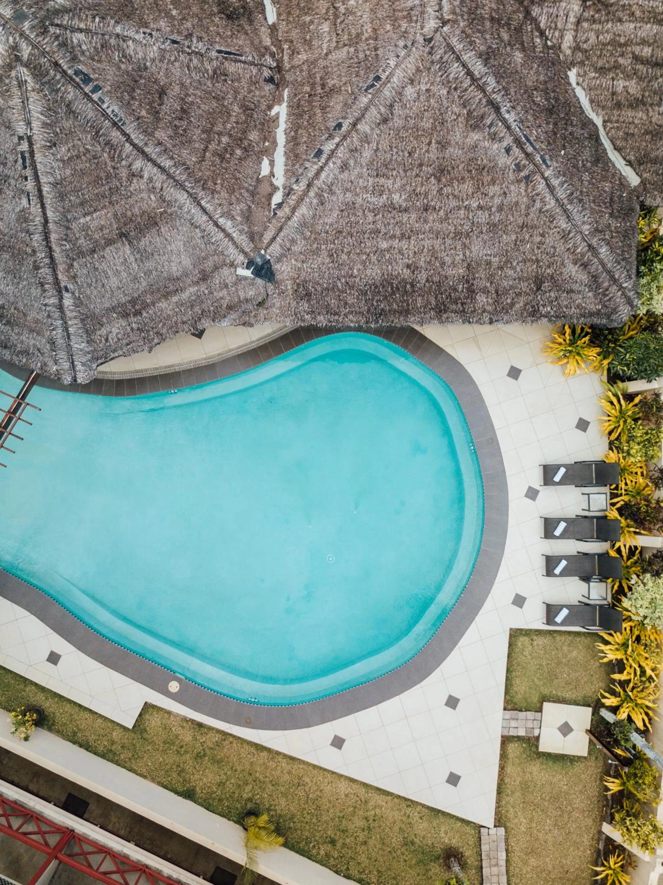 Bird's eye view in Kaiviti Motel