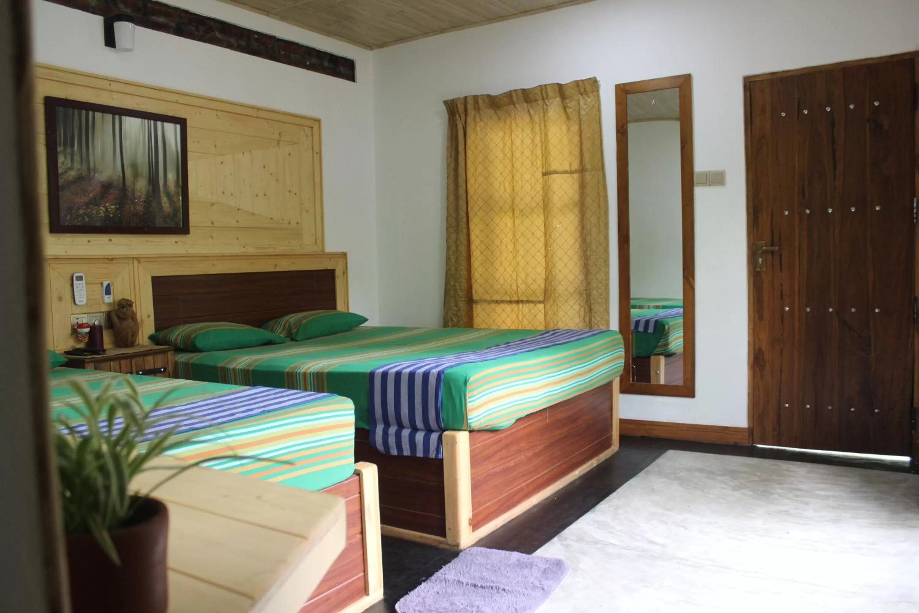 Bed in Green Cottage