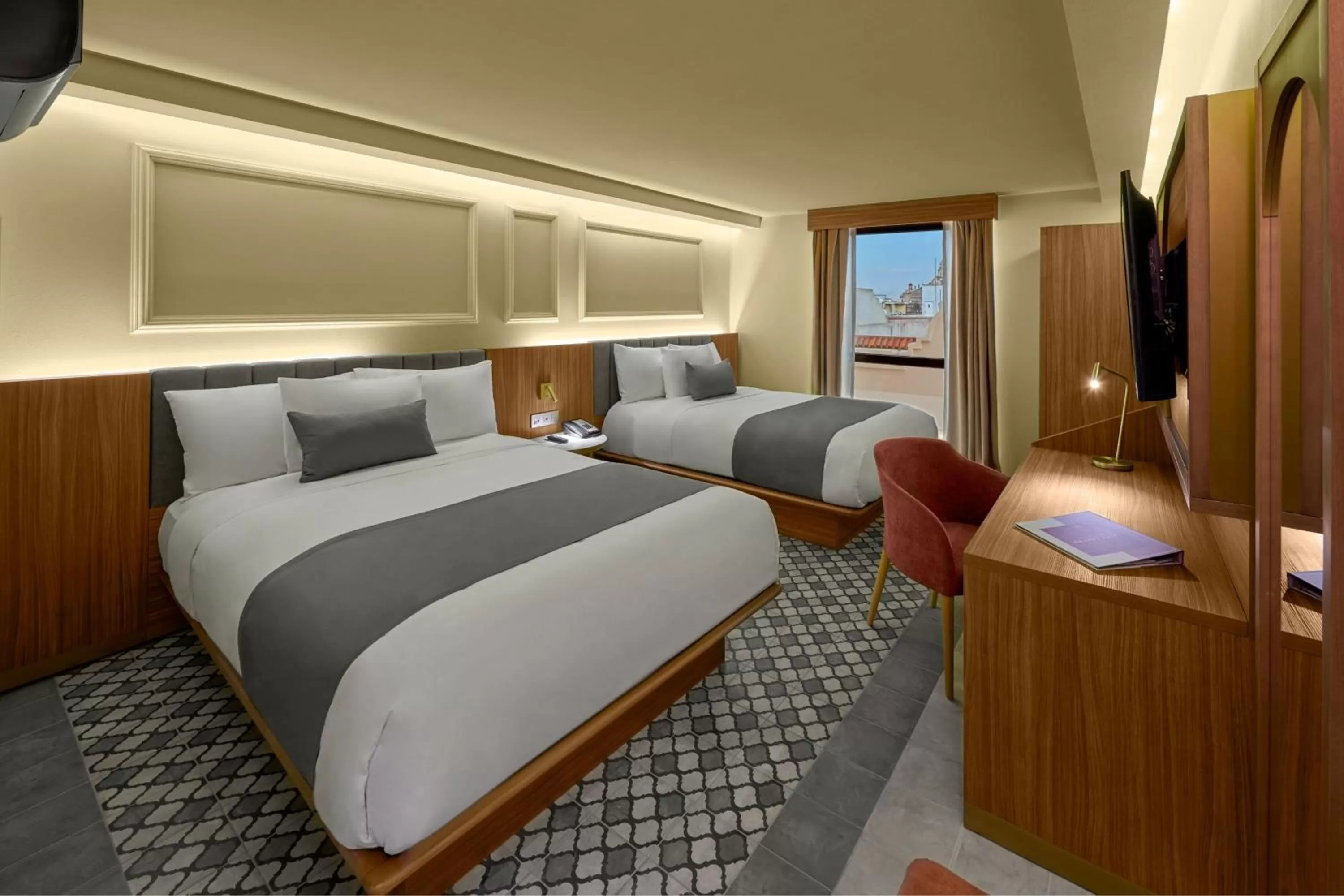 Bedroom, Bed in City Centro by Marriott San Luis Potosi