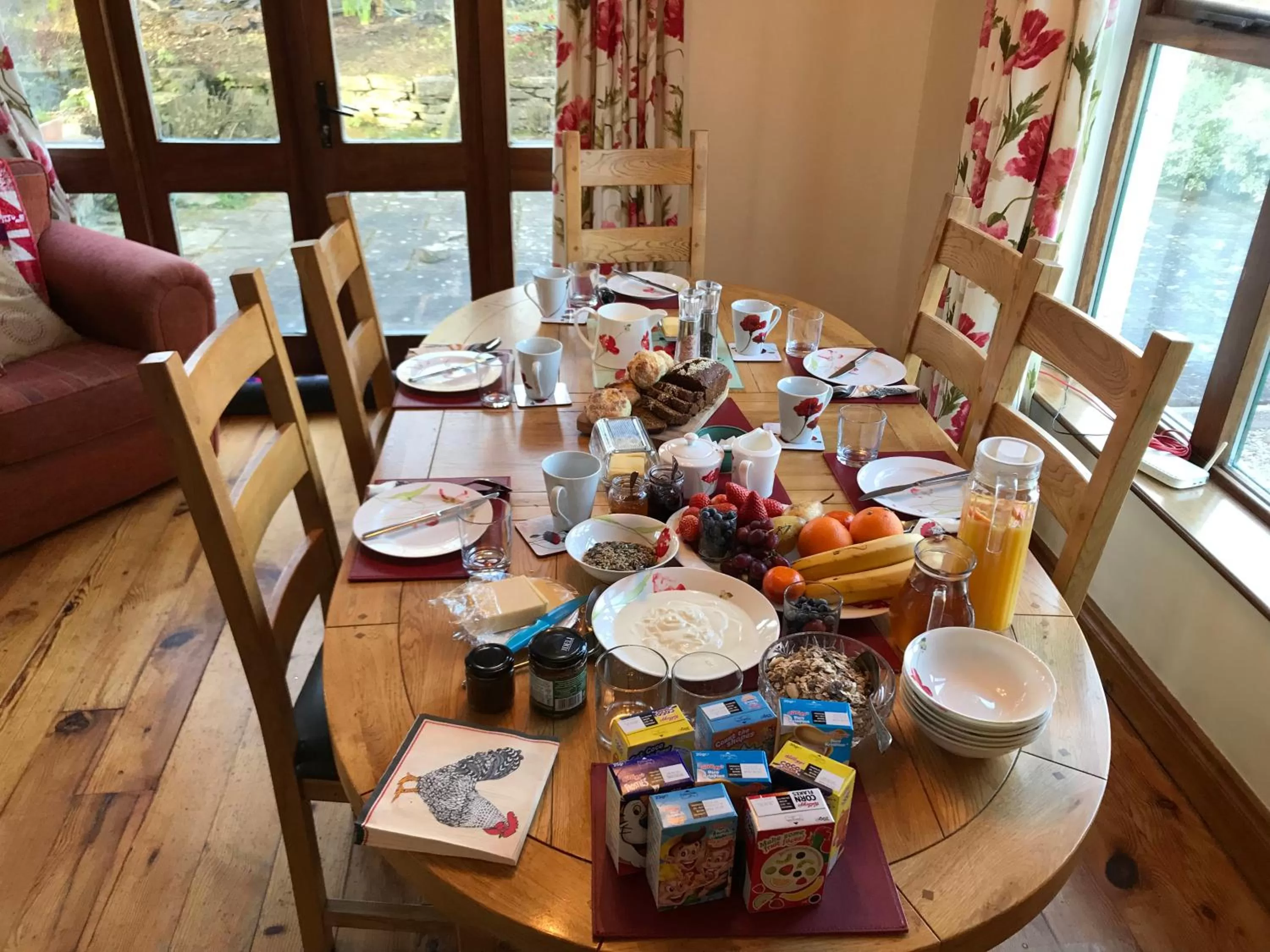 Breakfast in Tranquil Water