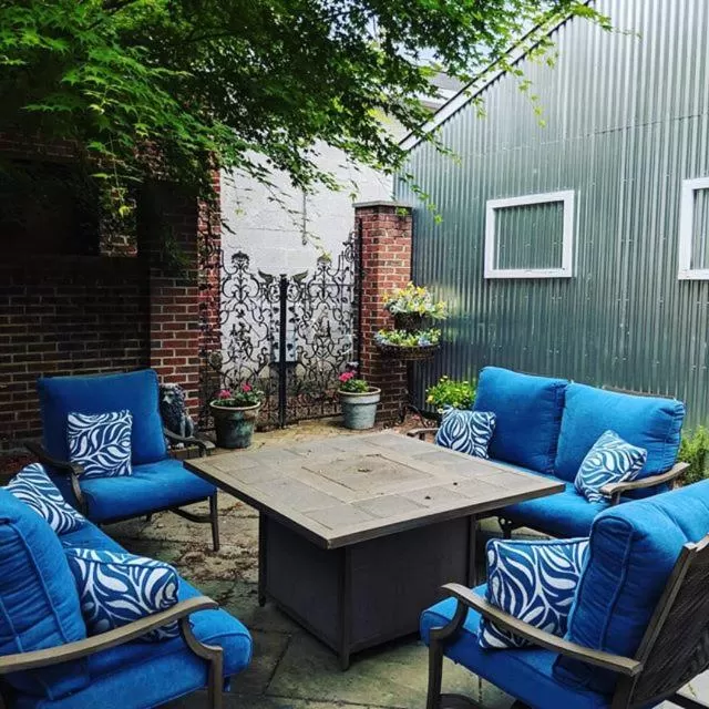 Garden in The Richard Johnston Inn & 1890 Caroline House