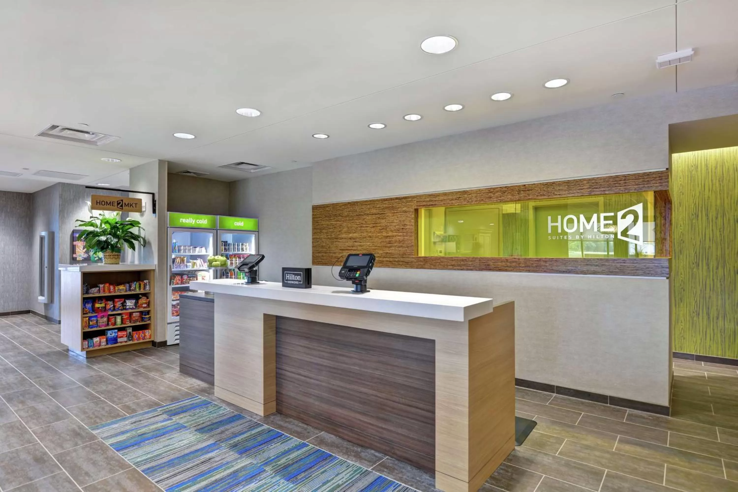 Lobby or reception in Home2 Suites By Hilton Madison Huntsville Airport