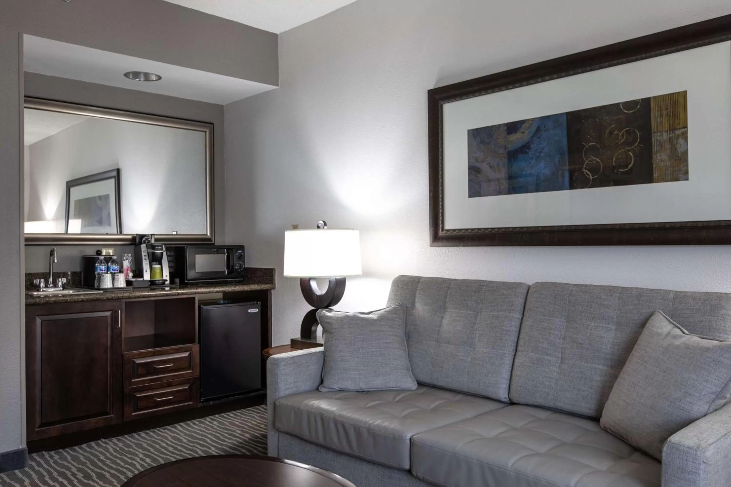 Living room in Hilton Garden Inn Lynchburg