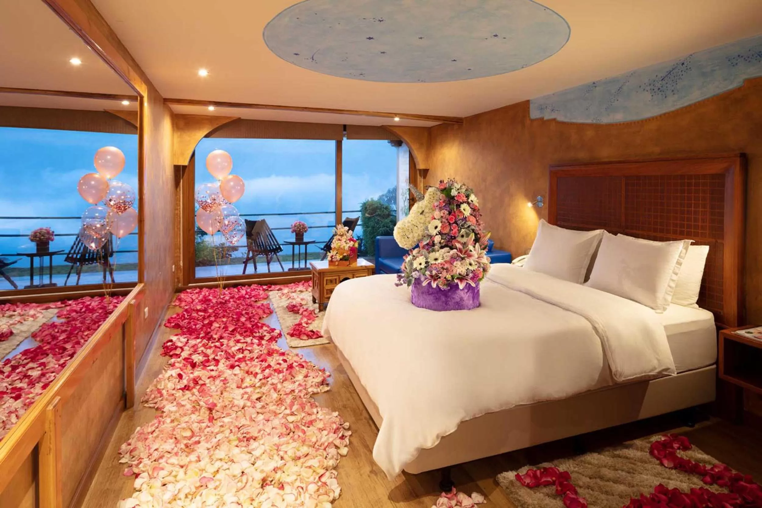 Decorative detail in Luna Volcán, Adventure SPA