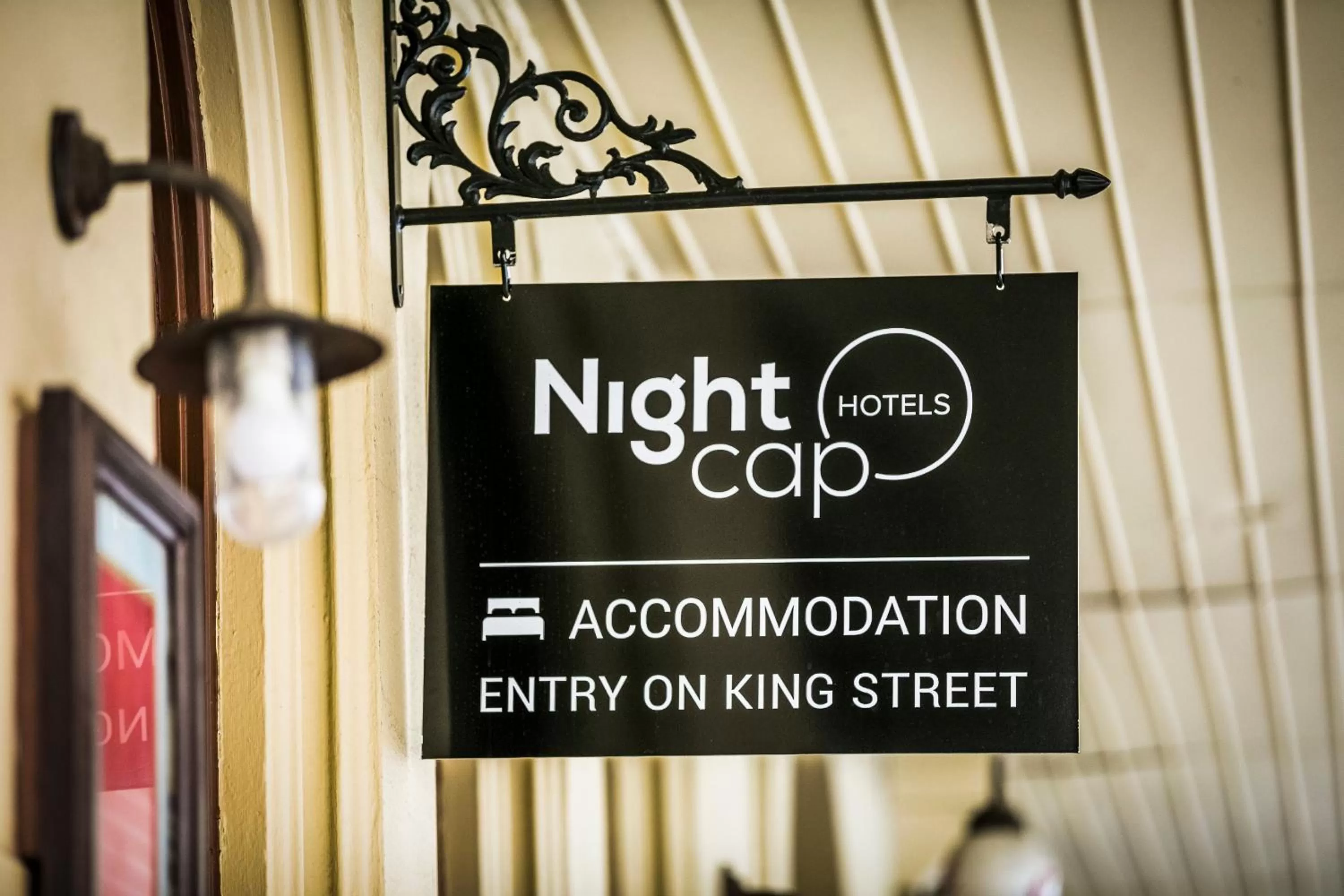 Decorative detail in Nightcap at Belgian Beer Cafe