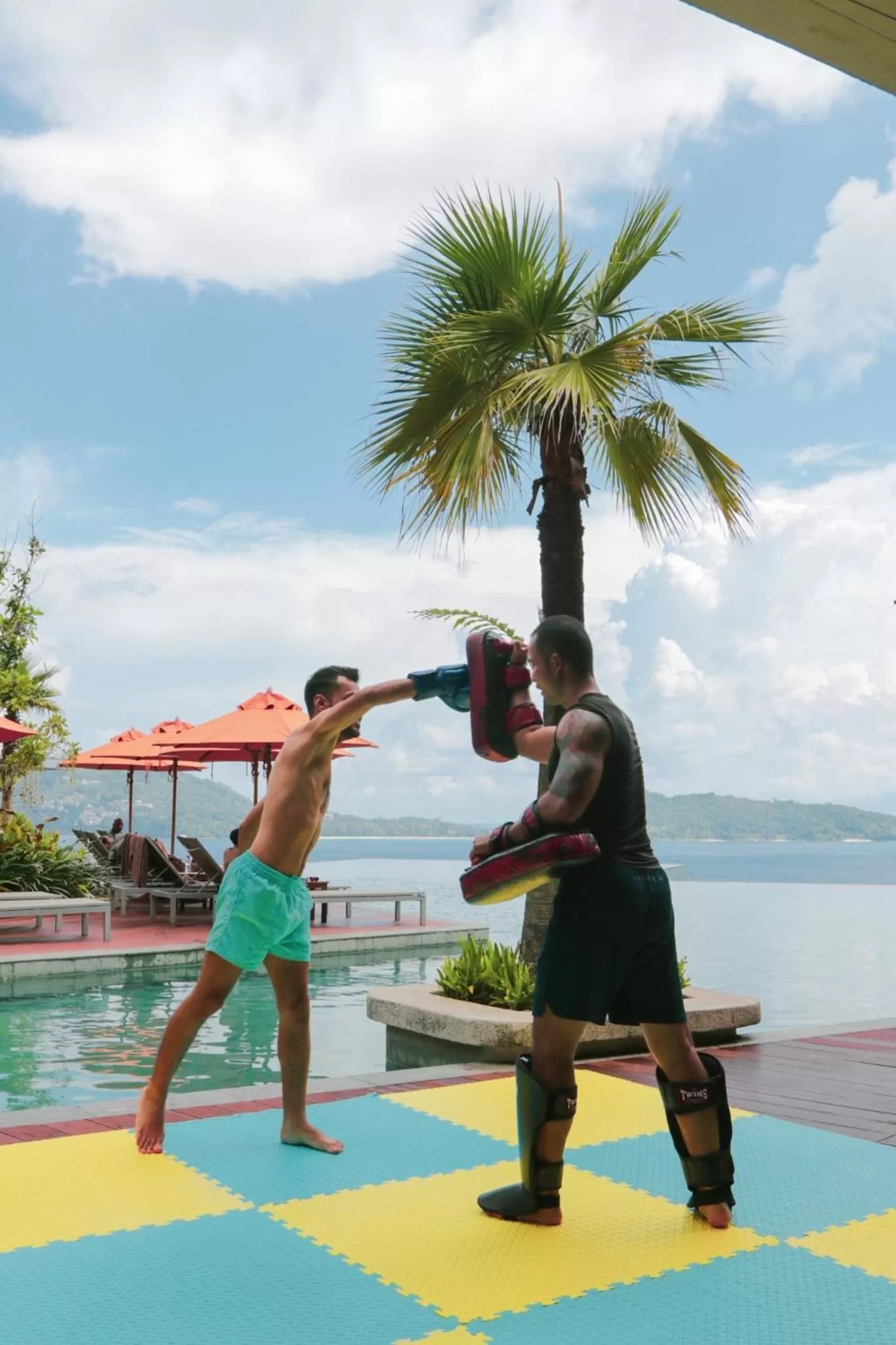 Swimming pool in Kalima Resort and Spa