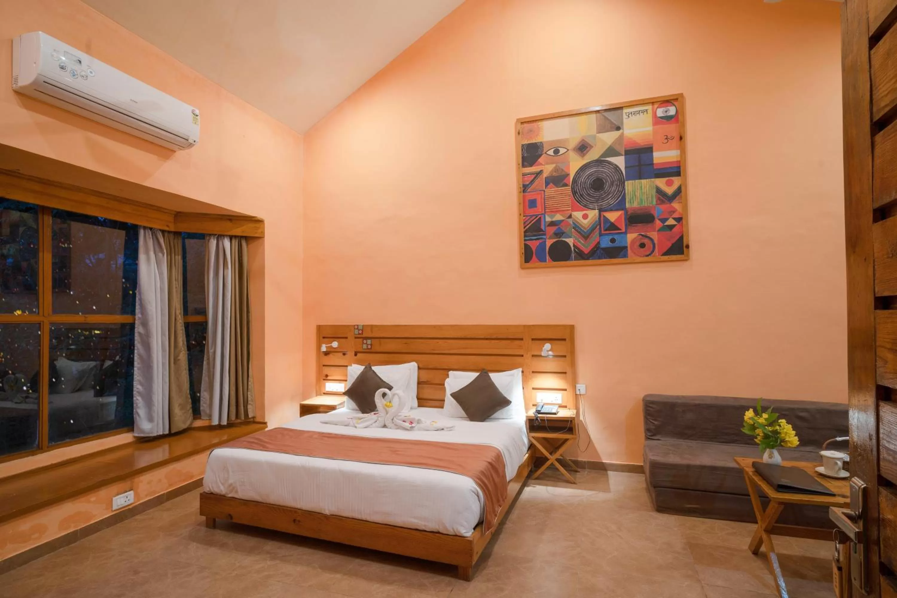 Bed in LaHermitage Resort