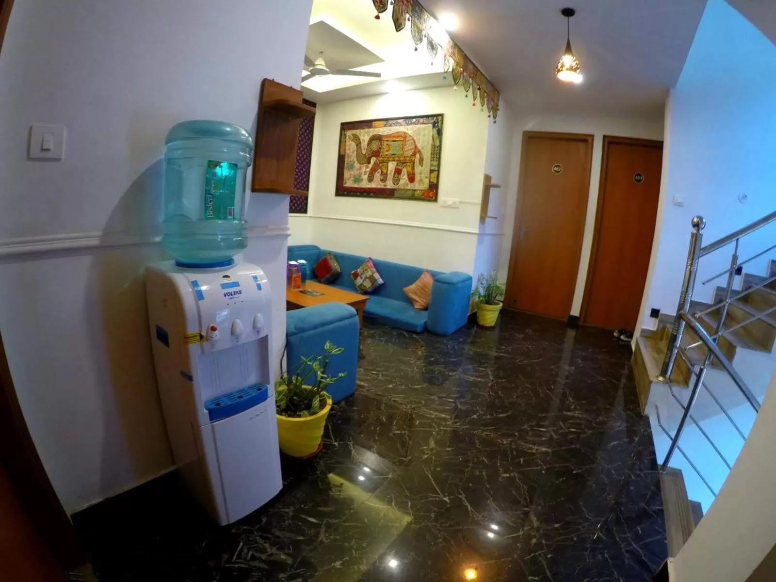 Living room in Hotel The Moksham