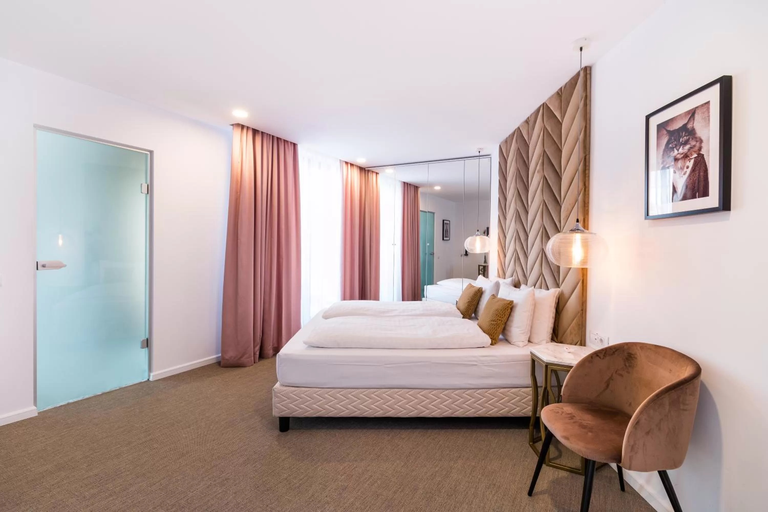 Bed in Filitti Boutique Hotel