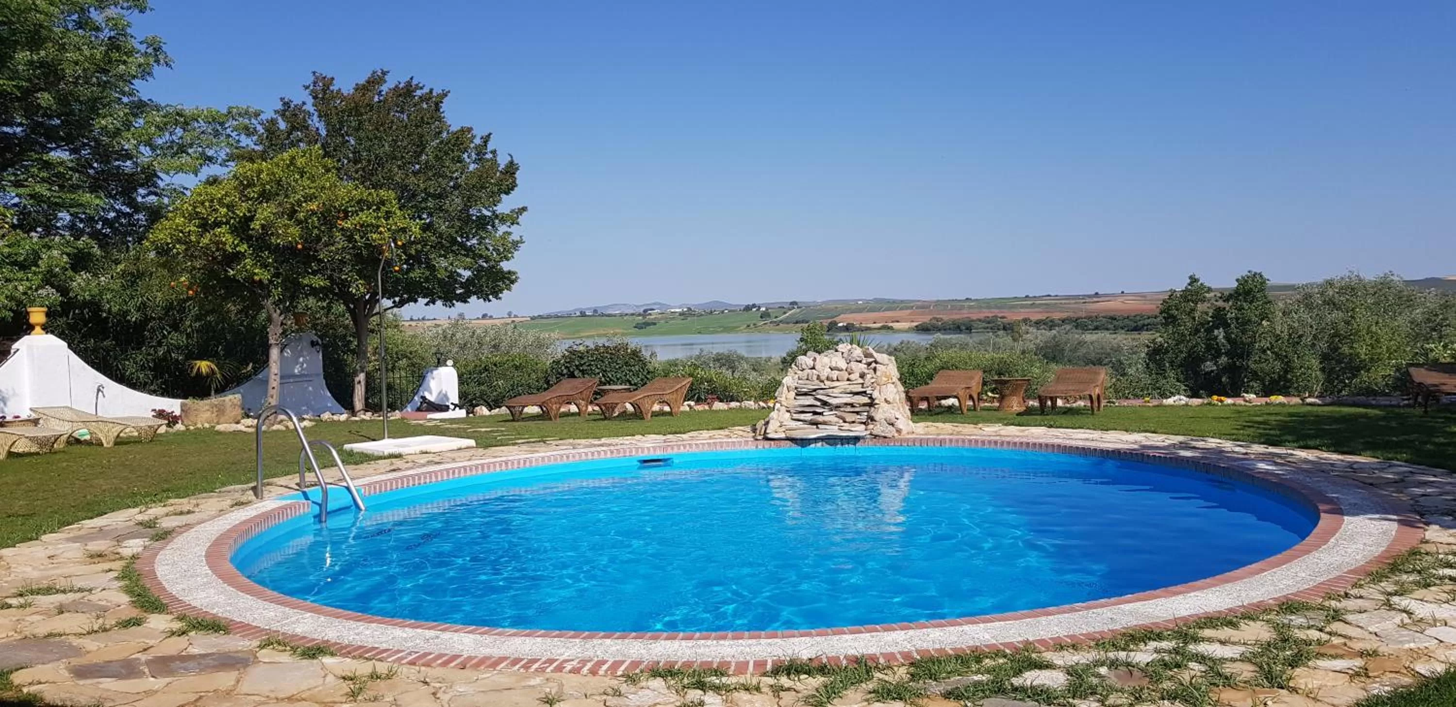 Natural landscape in Hacienda El Santiscal