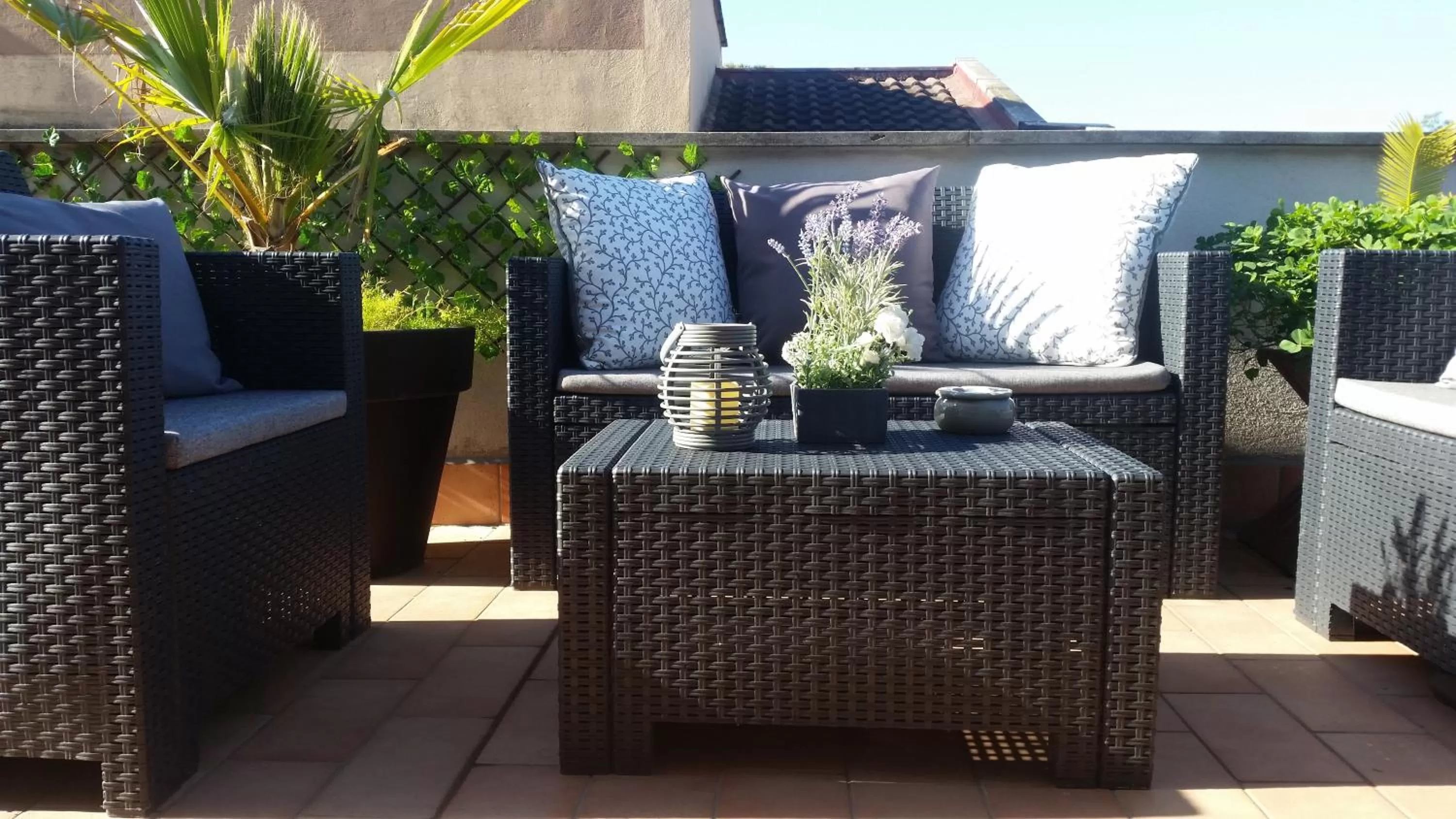 Balcony/Terrace in B&B Le Lanterne