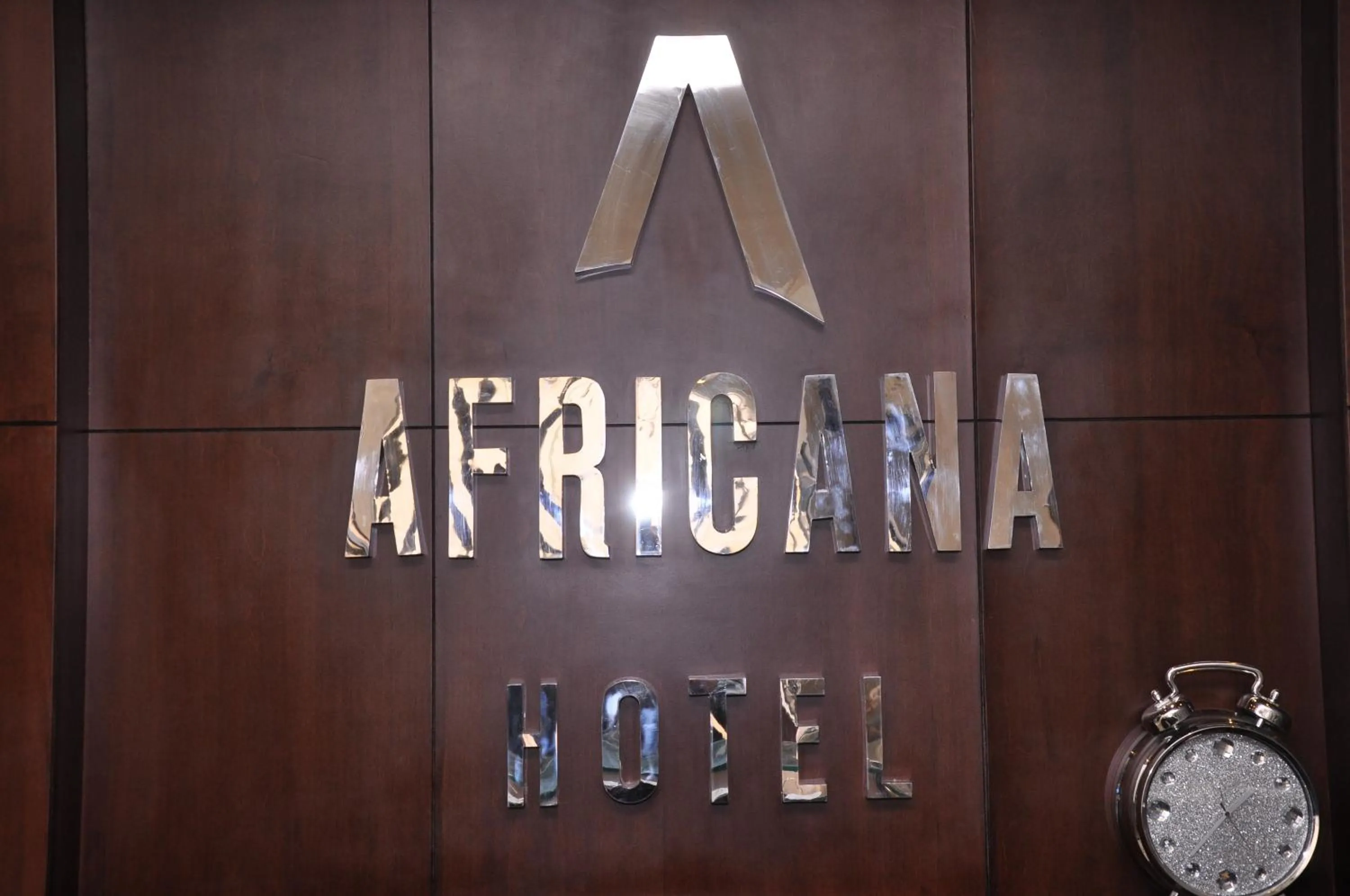 Logo/Certificate/Sign in Africana Hotel
