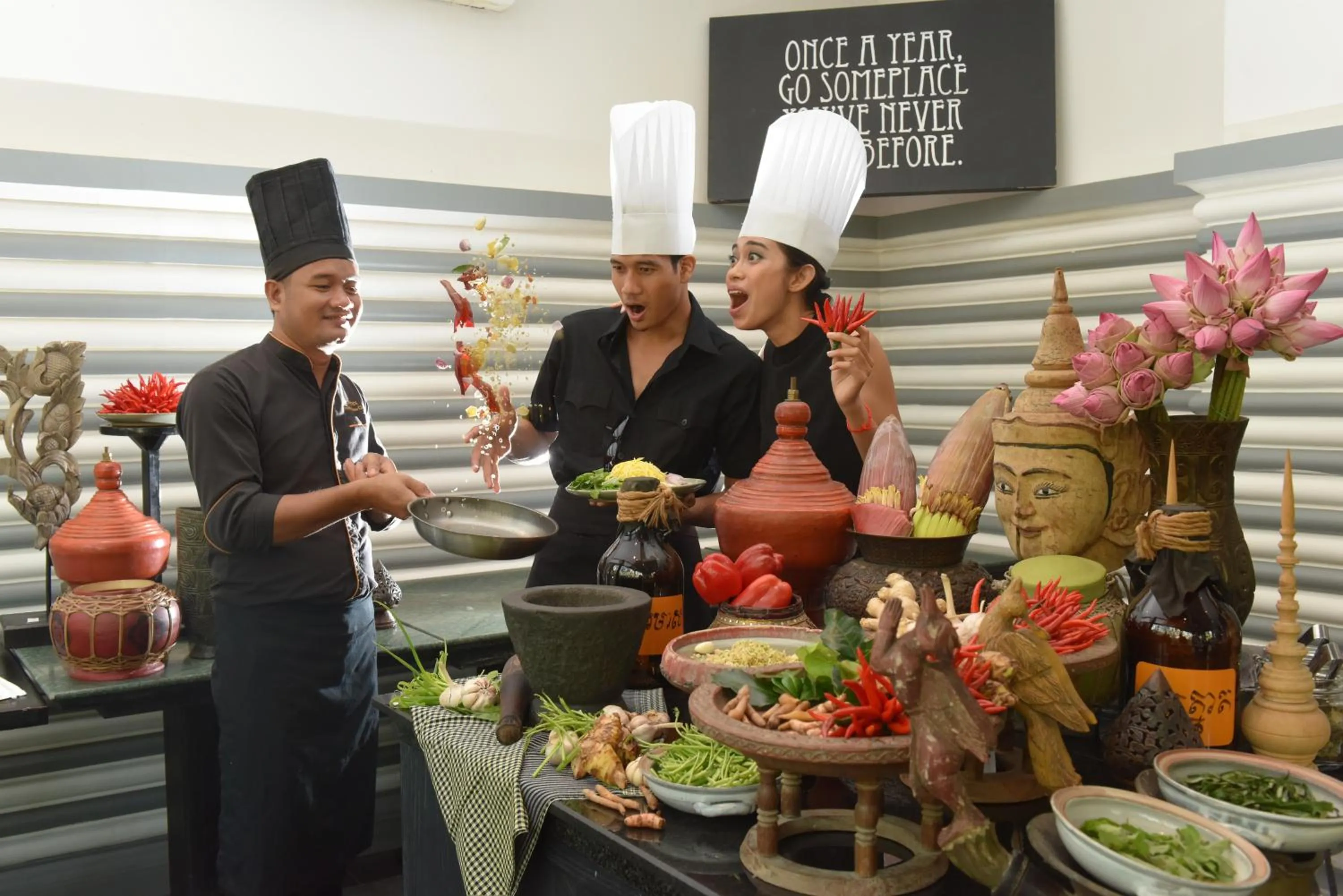 Food in Bensley Collection Pool Villas - Shinta Mani Angkor