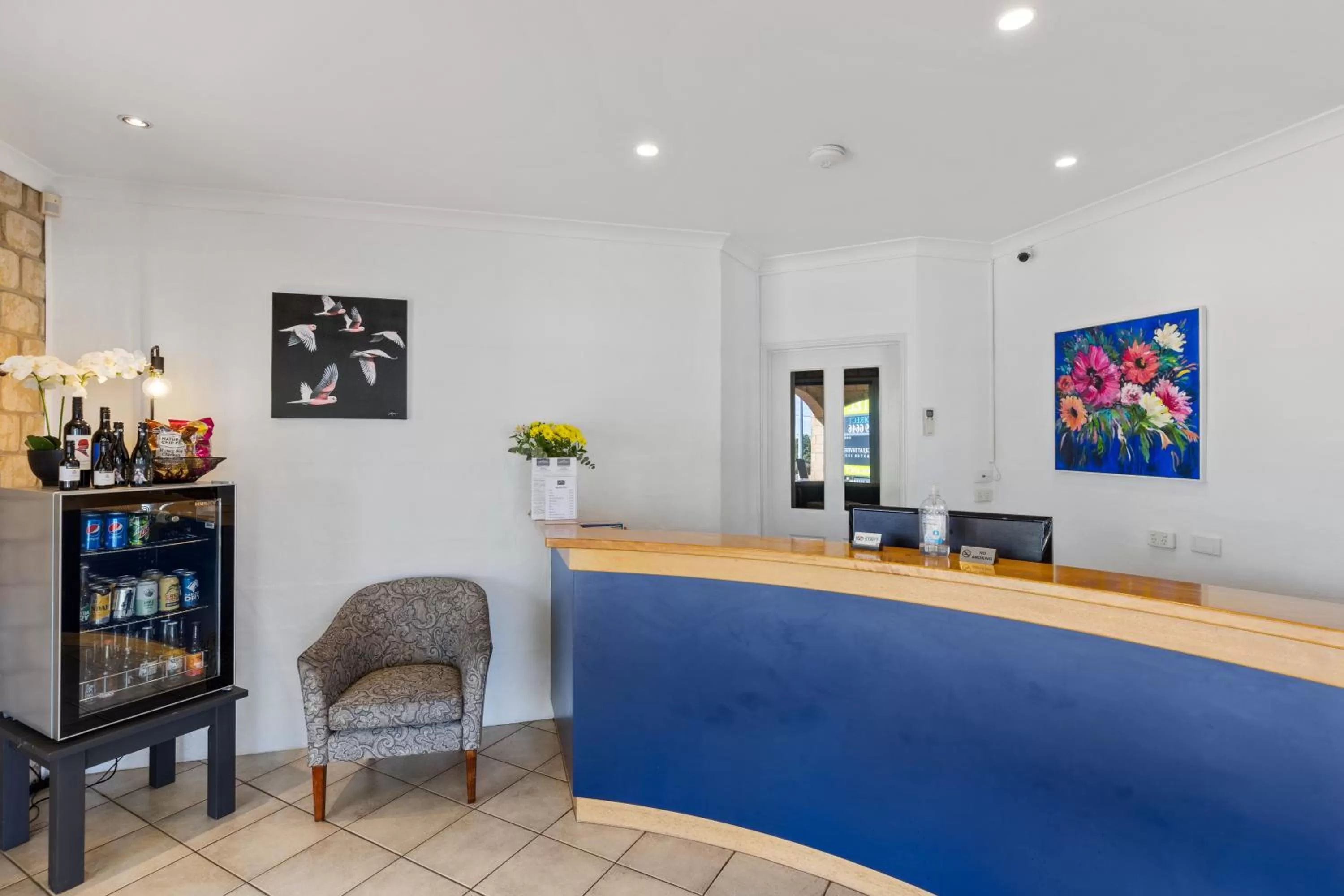 Lobby or reception in Great Divide Motor Inn