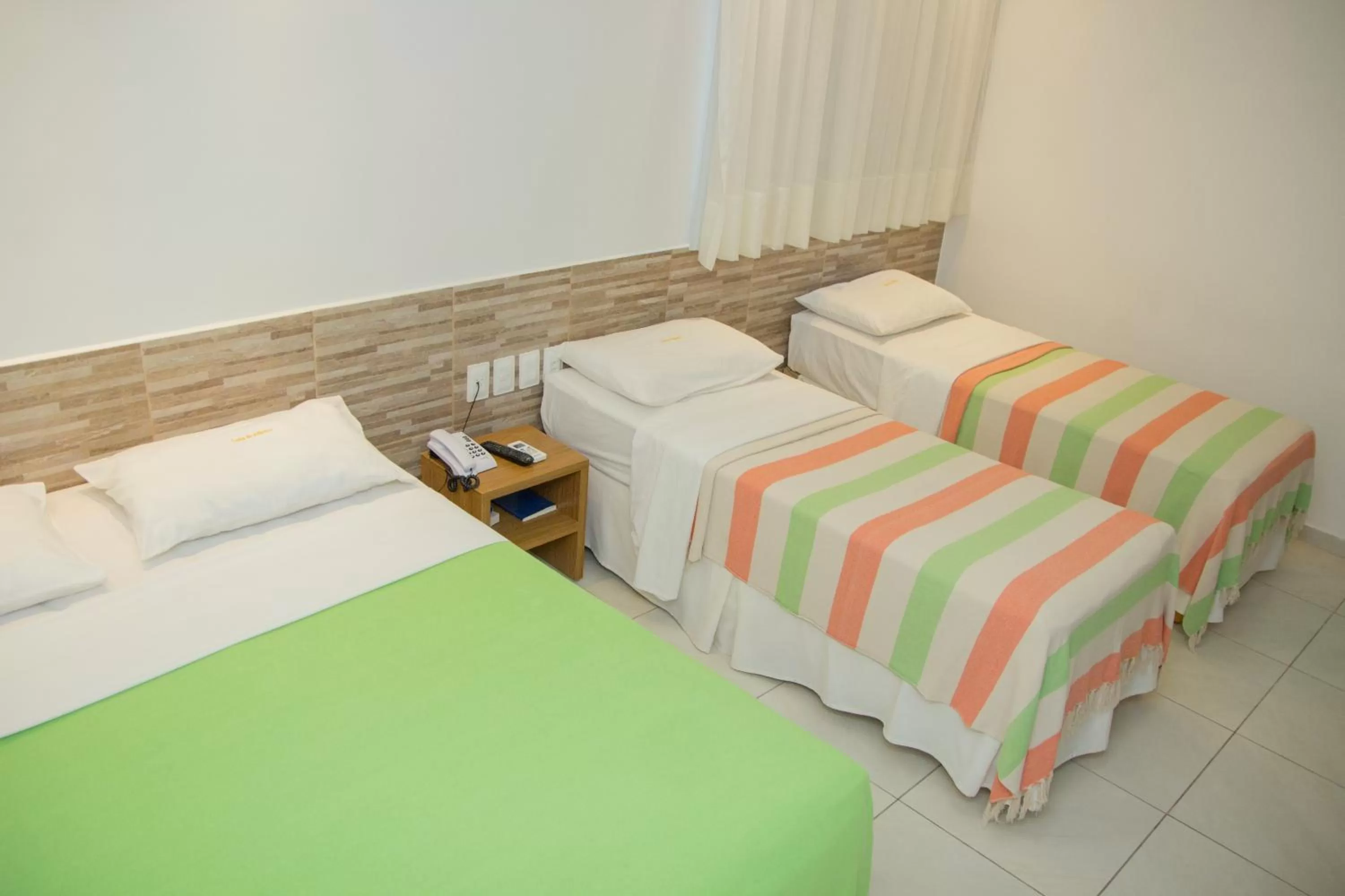 Bed in Hotel Costa do Atlântico