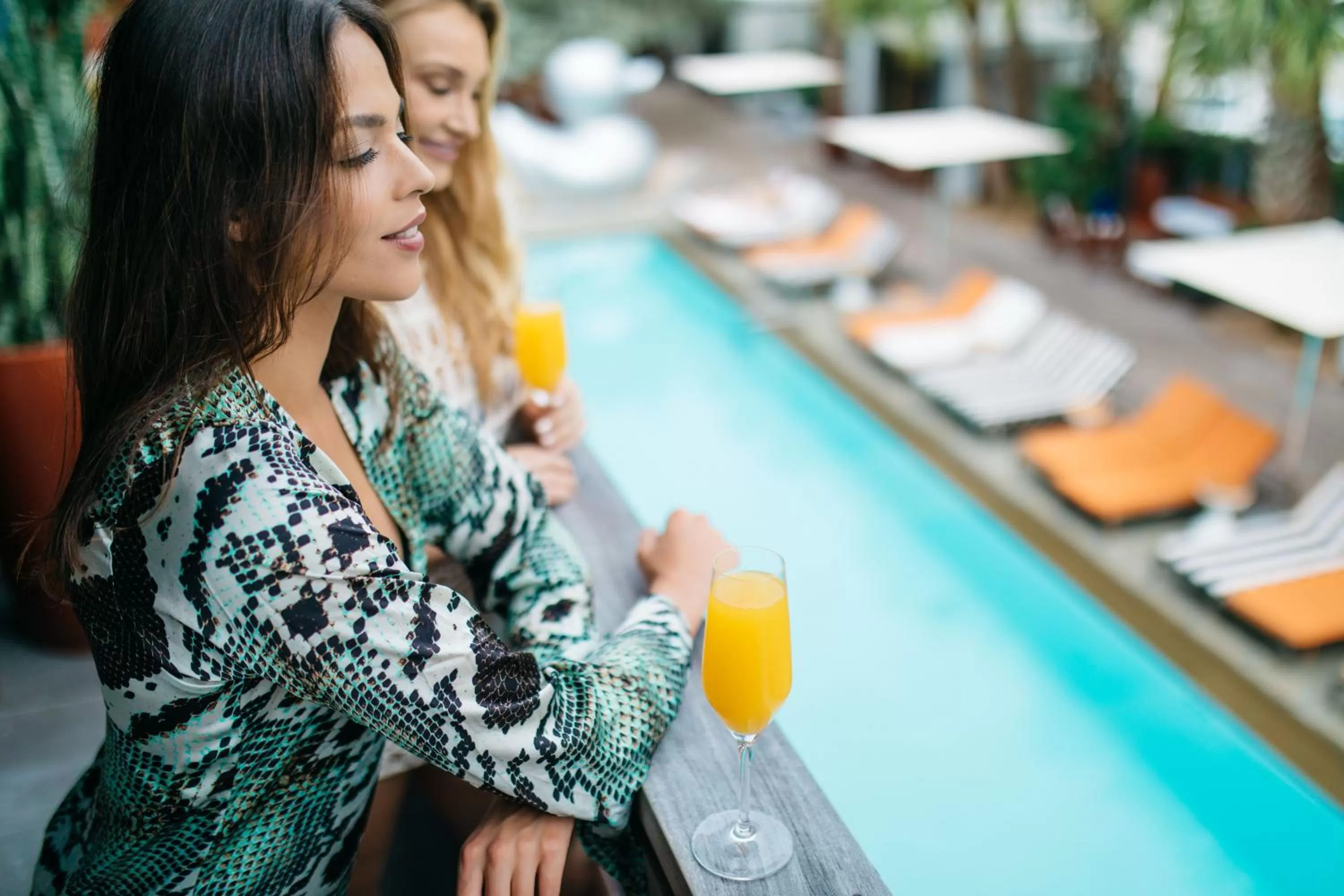 Patio in SLS South Beach