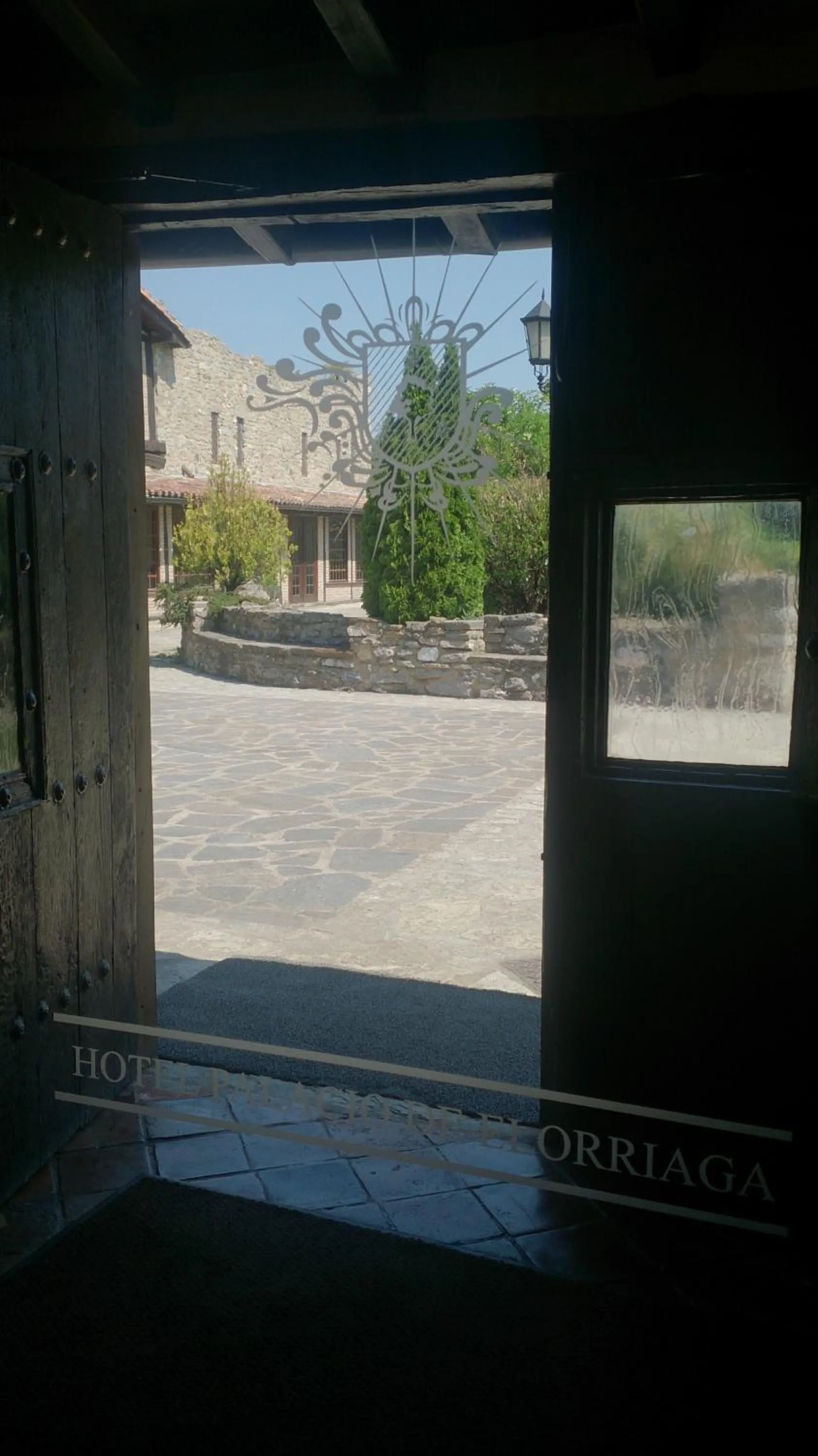 Patio in Hotel Palacio de Elorriaga