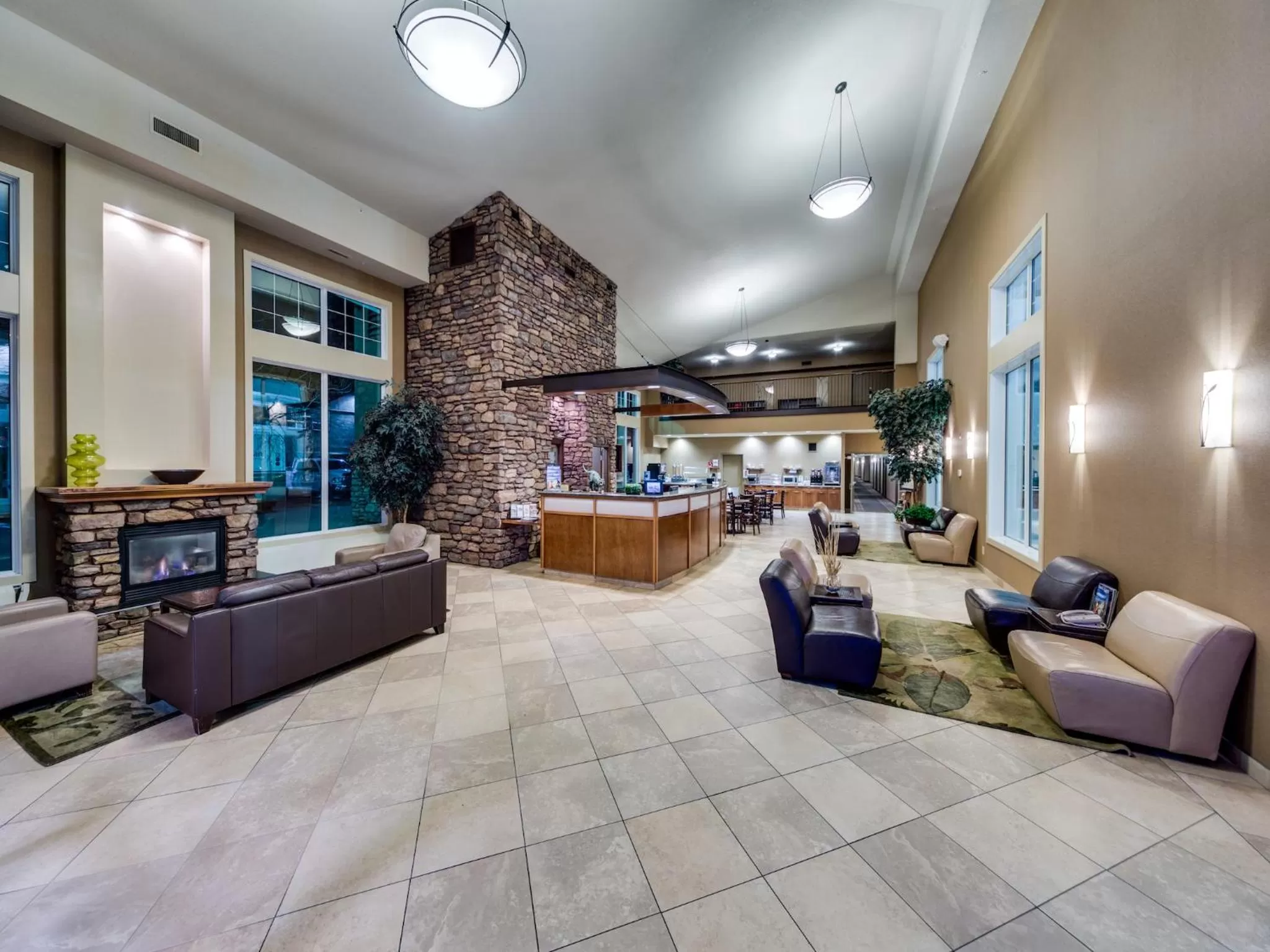Lobby or reception in Heritage Inn & Suites - Brooks