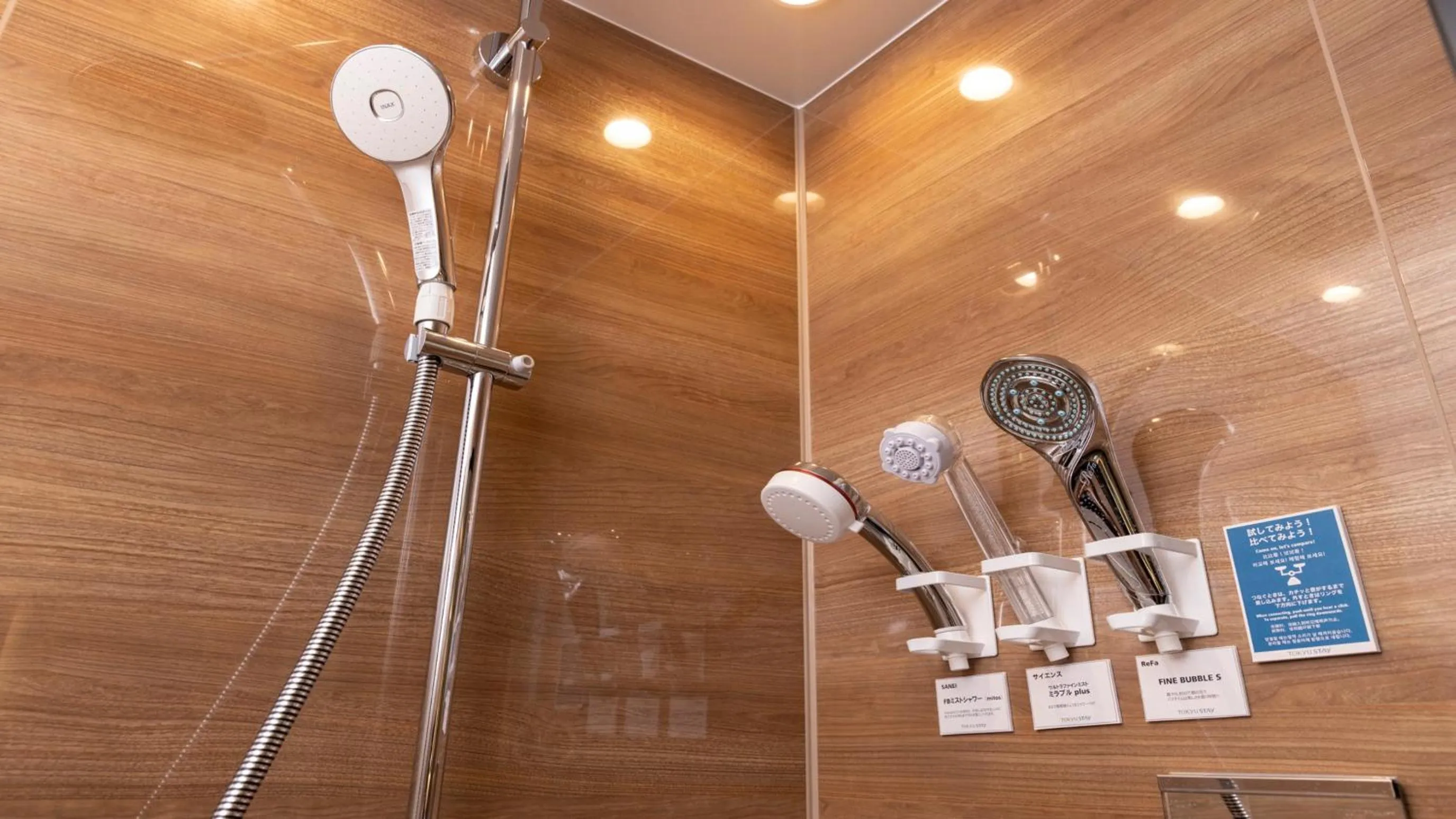 Shower in Tokyu Stay Shibuya