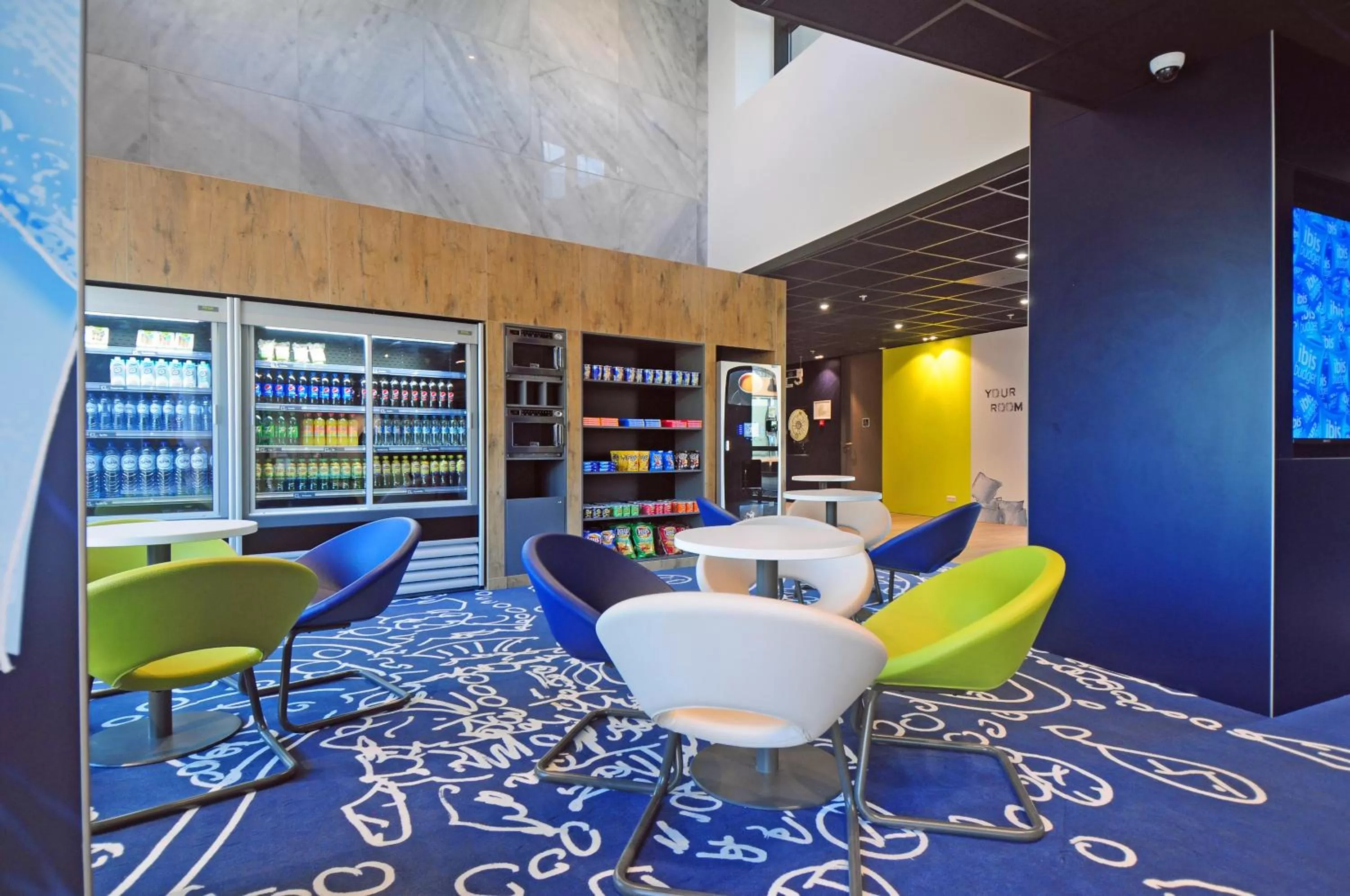 Lobby or reception in ibis budget Amsterdam City South