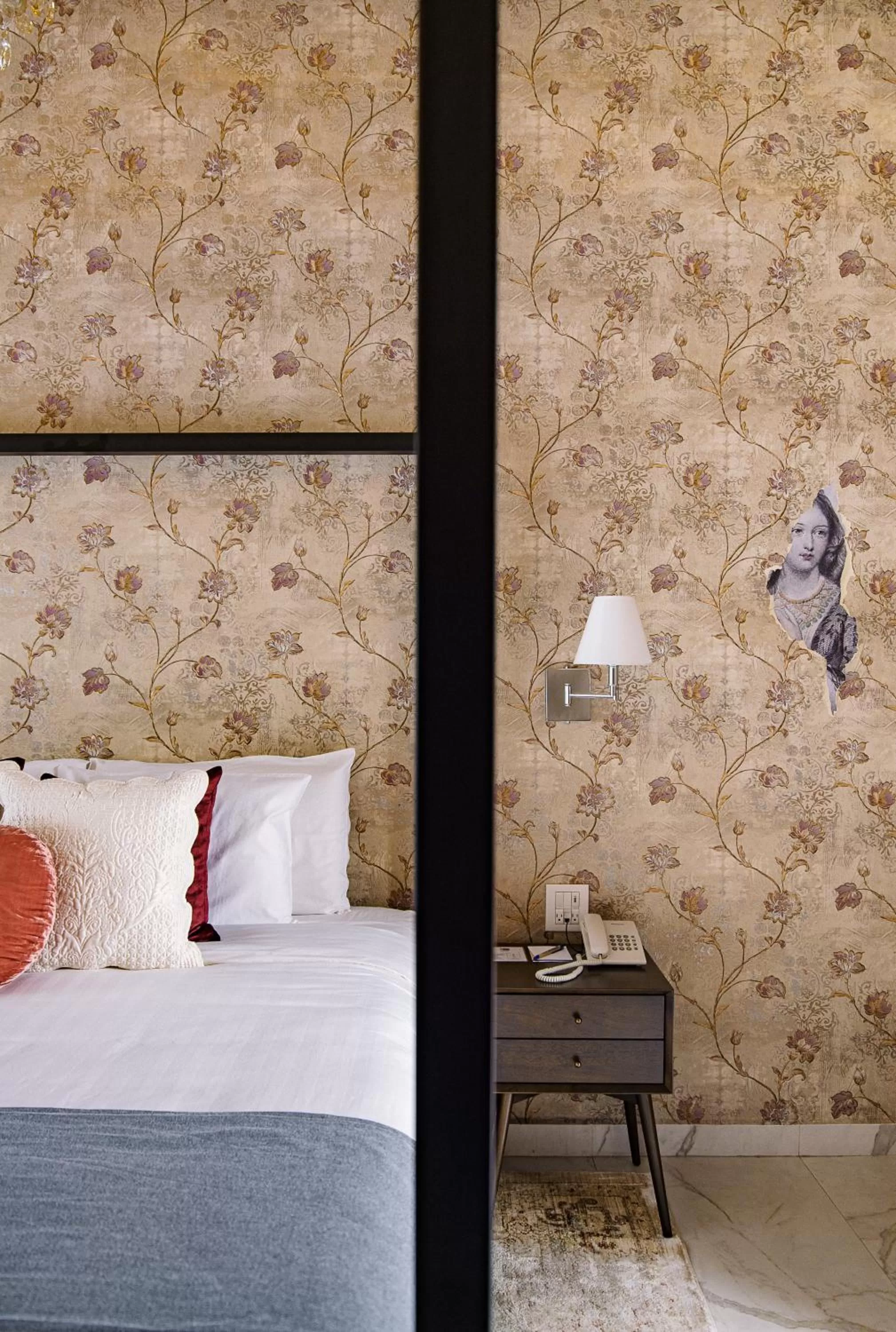 Decorative detail, Bed in Hotel Boutique Casa Zevallos