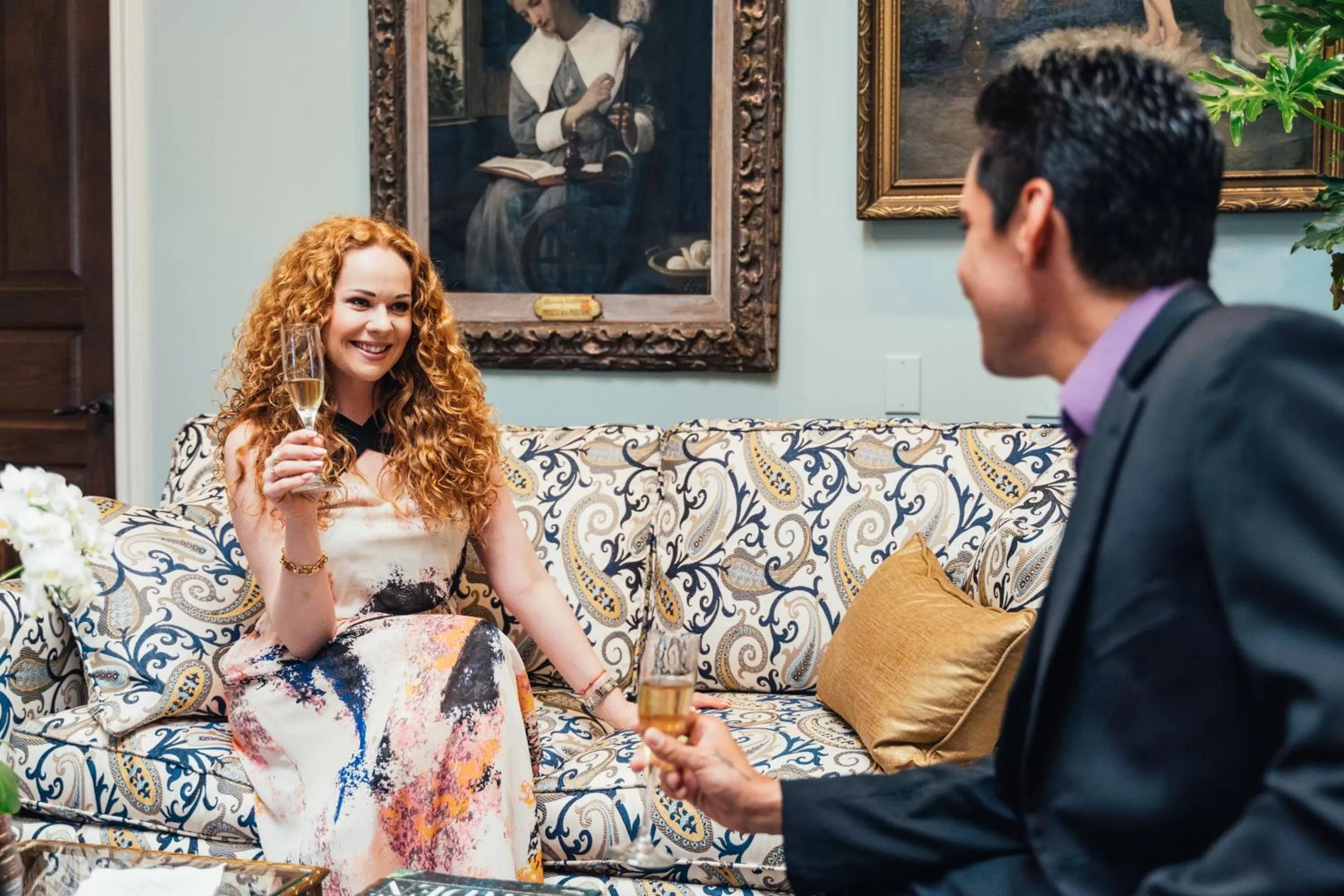 group of guests in Neighbourgood Sutter Mansion