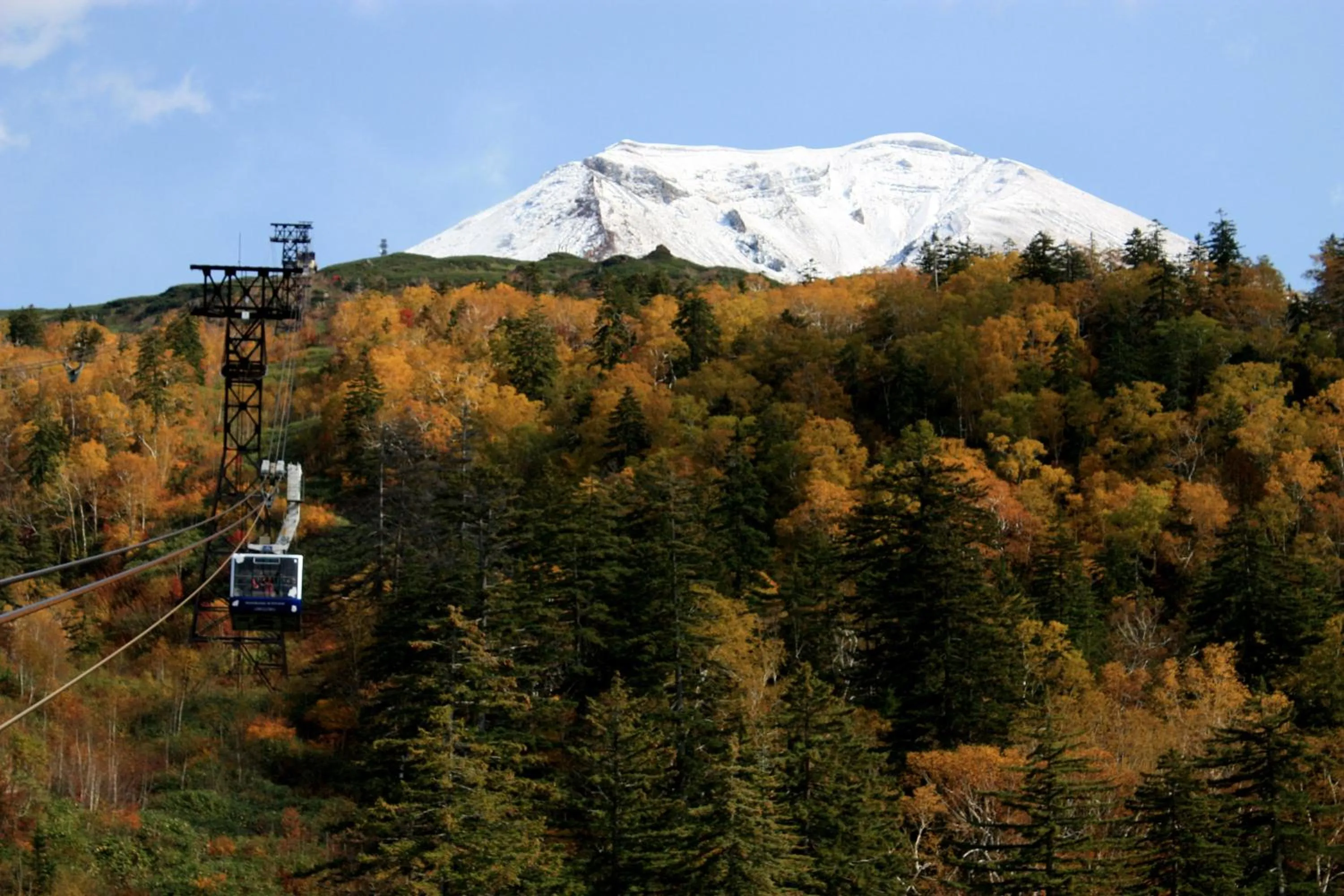 Natural landscape in Higashikawa Asahidake Onsen Hotel Bear Monte
