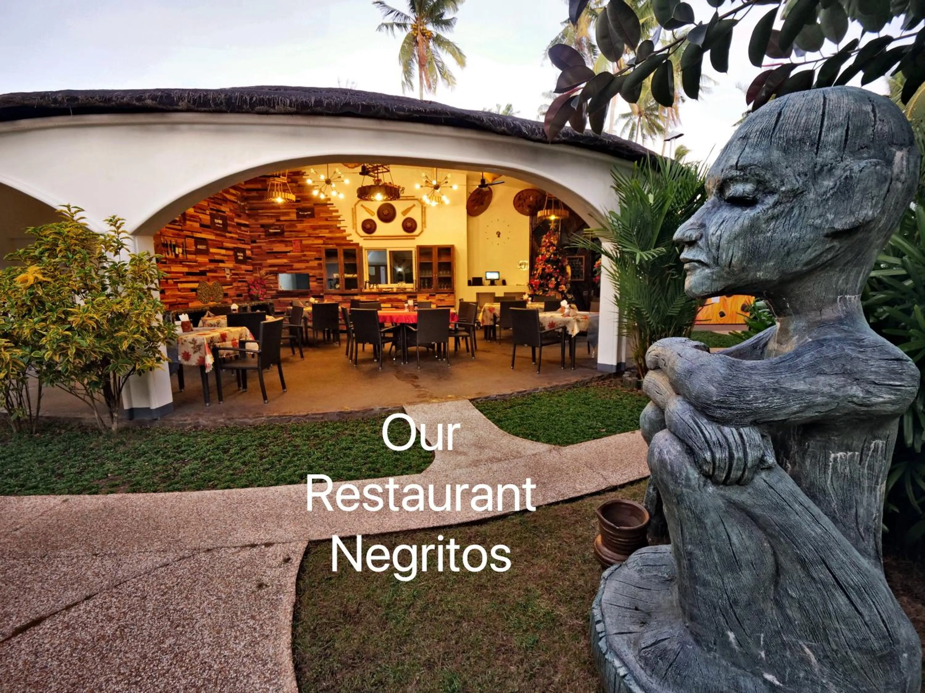 Food and drinks in White Chocolate Hills Resort