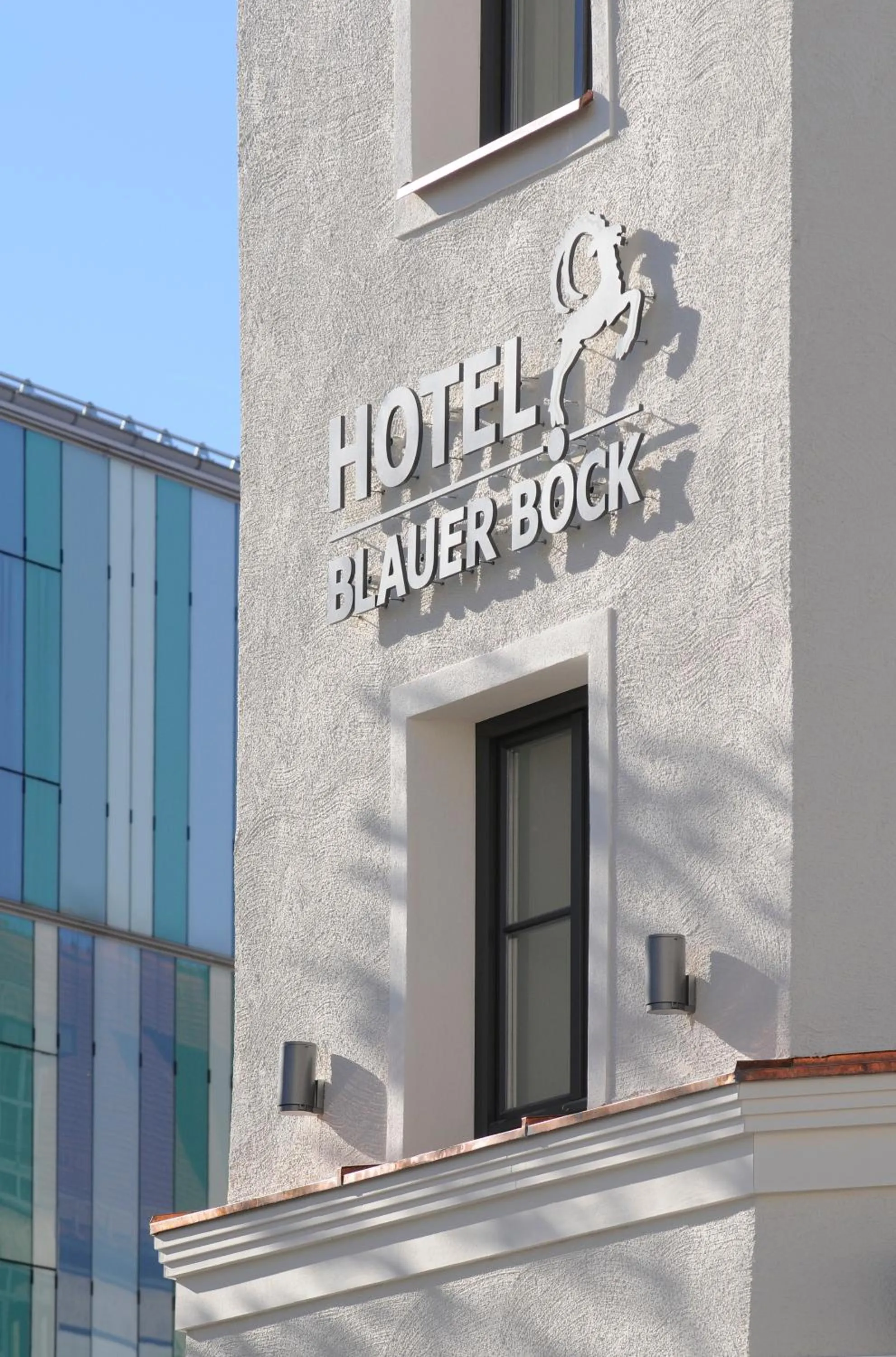 Property building in Hotel Blauer Bock