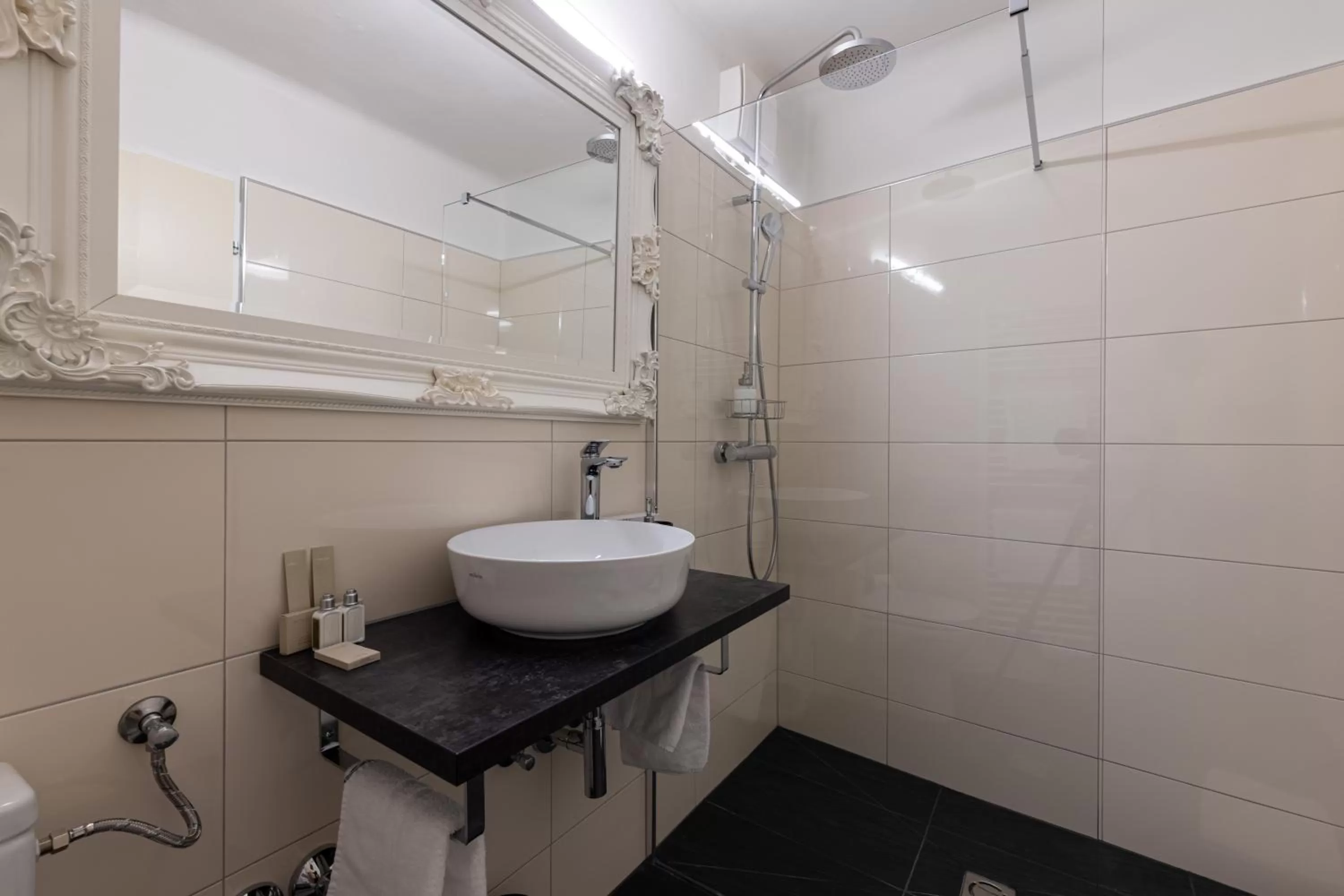 Bathroom in Boutique Hotel Goldenes Lamm Villach