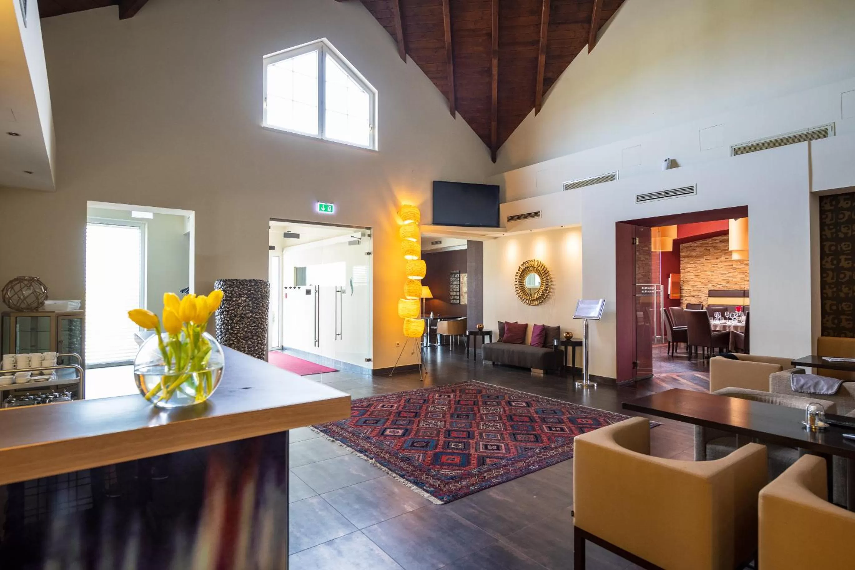 Lounge or bar, Lobby/Reception in Hotel Nationalpark