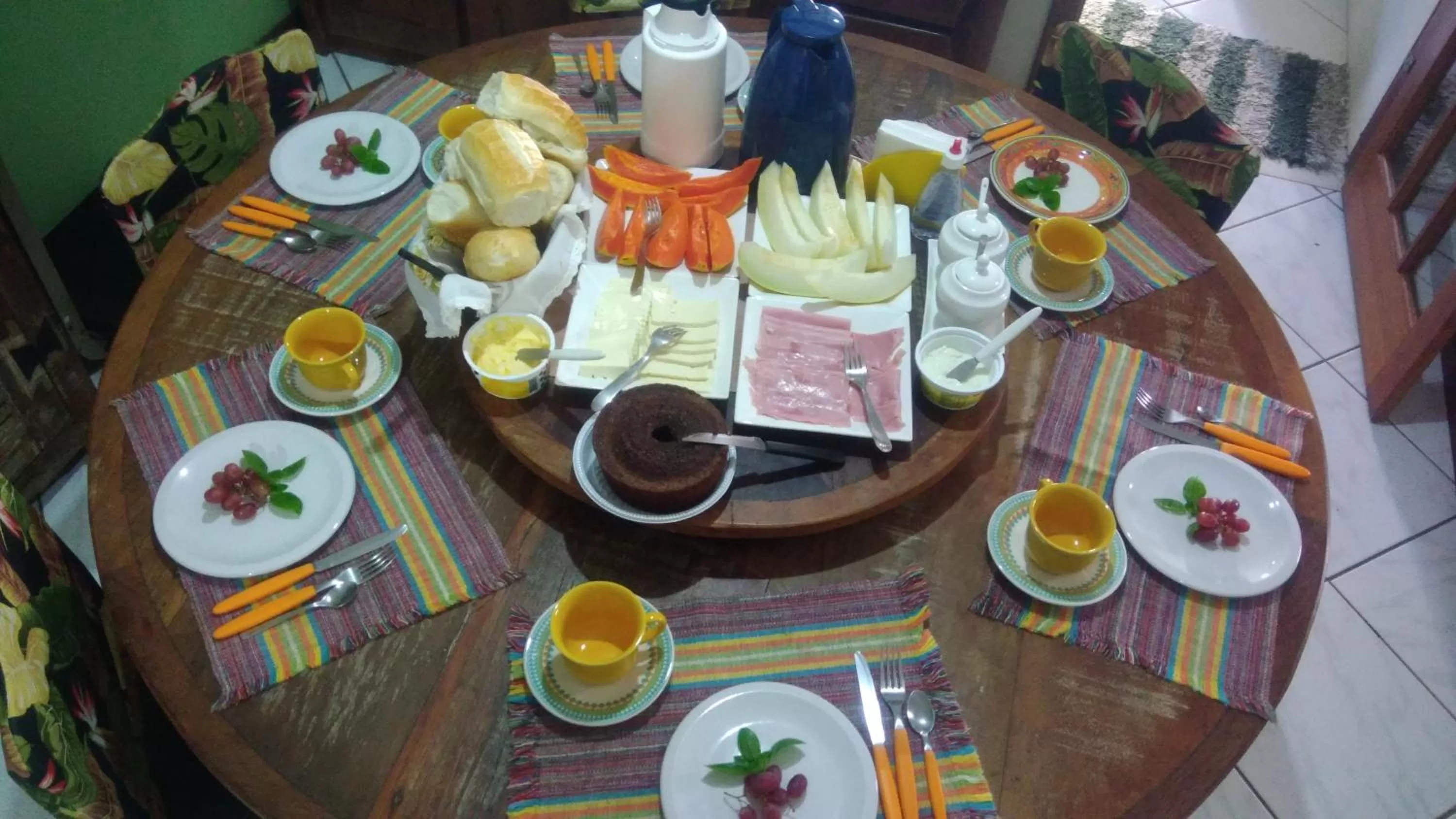 Breakfast in A Casa Morro do Moreno